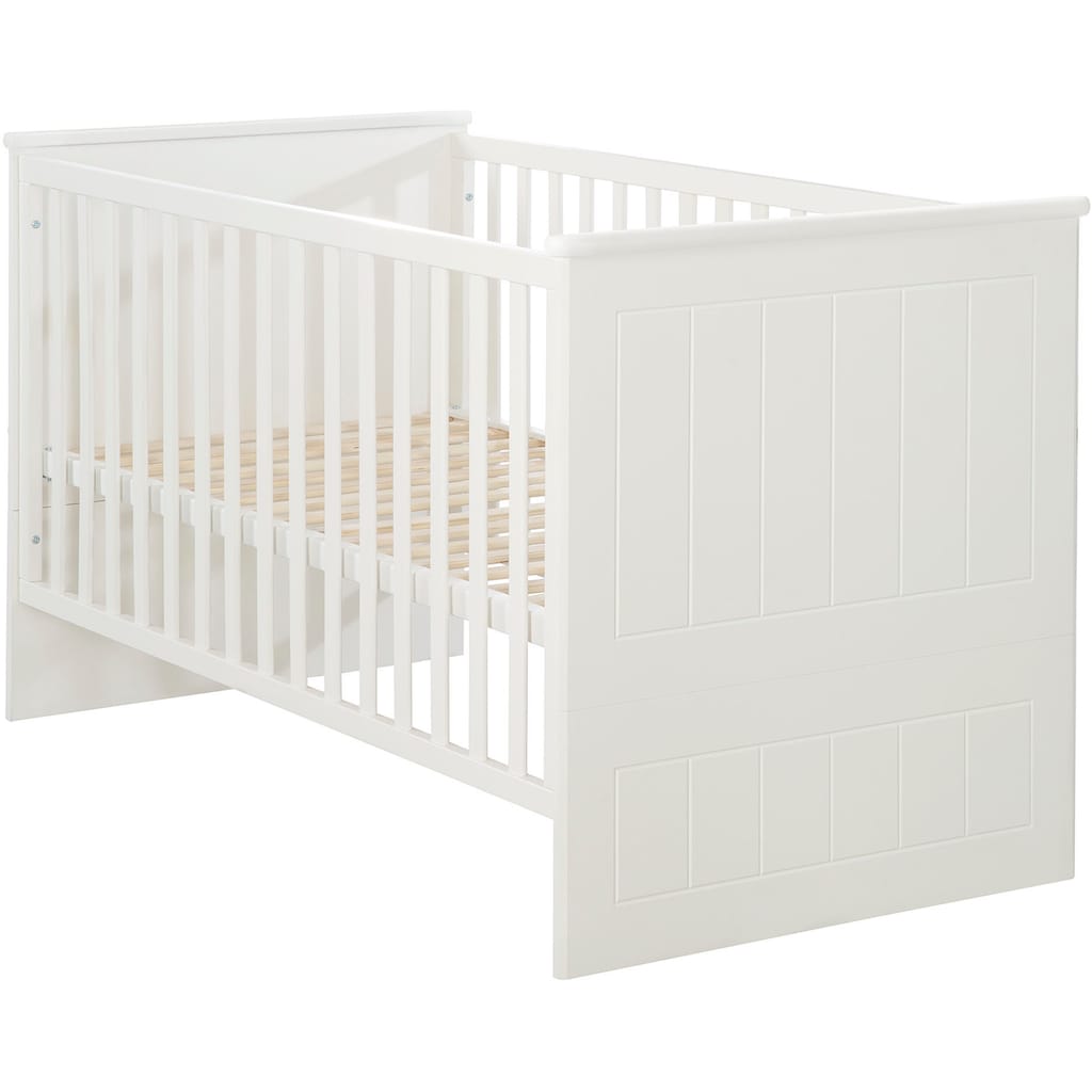 roba® Babymöbel-Set »Sylt«, (Spar-Set, 2 St., Kinderbett, Wickelkommode)