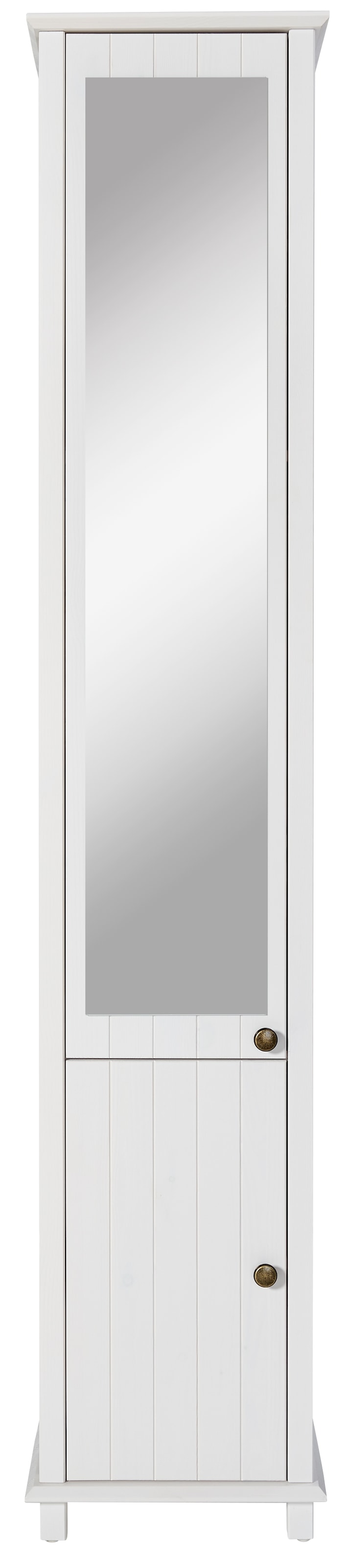 Home affaire Hochschrank »Vili« Aus massiver Kiefer, FSC®, Tür mit Spiegel