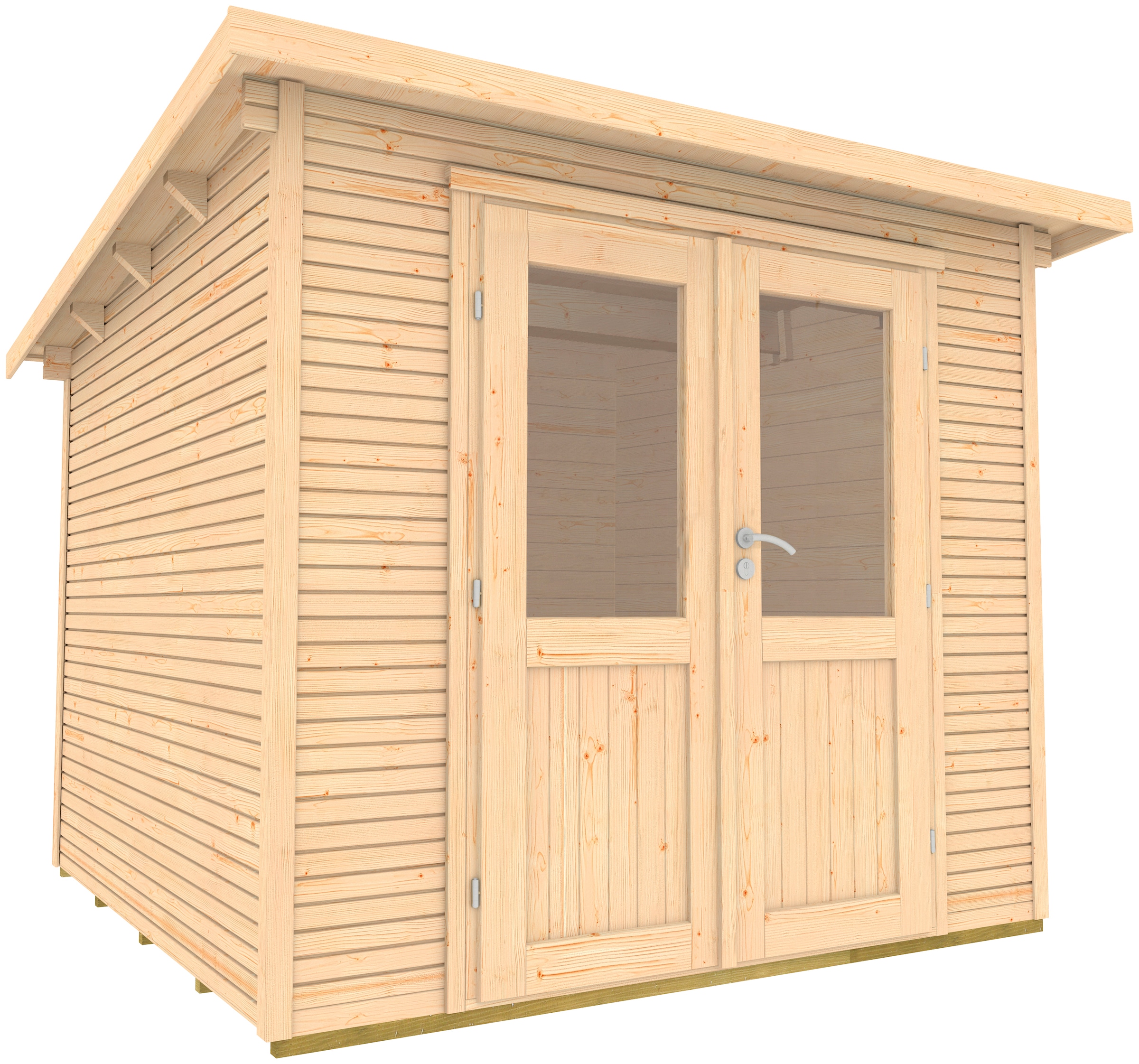 Wolff Gartenhaus »Pulti Softline 3024«