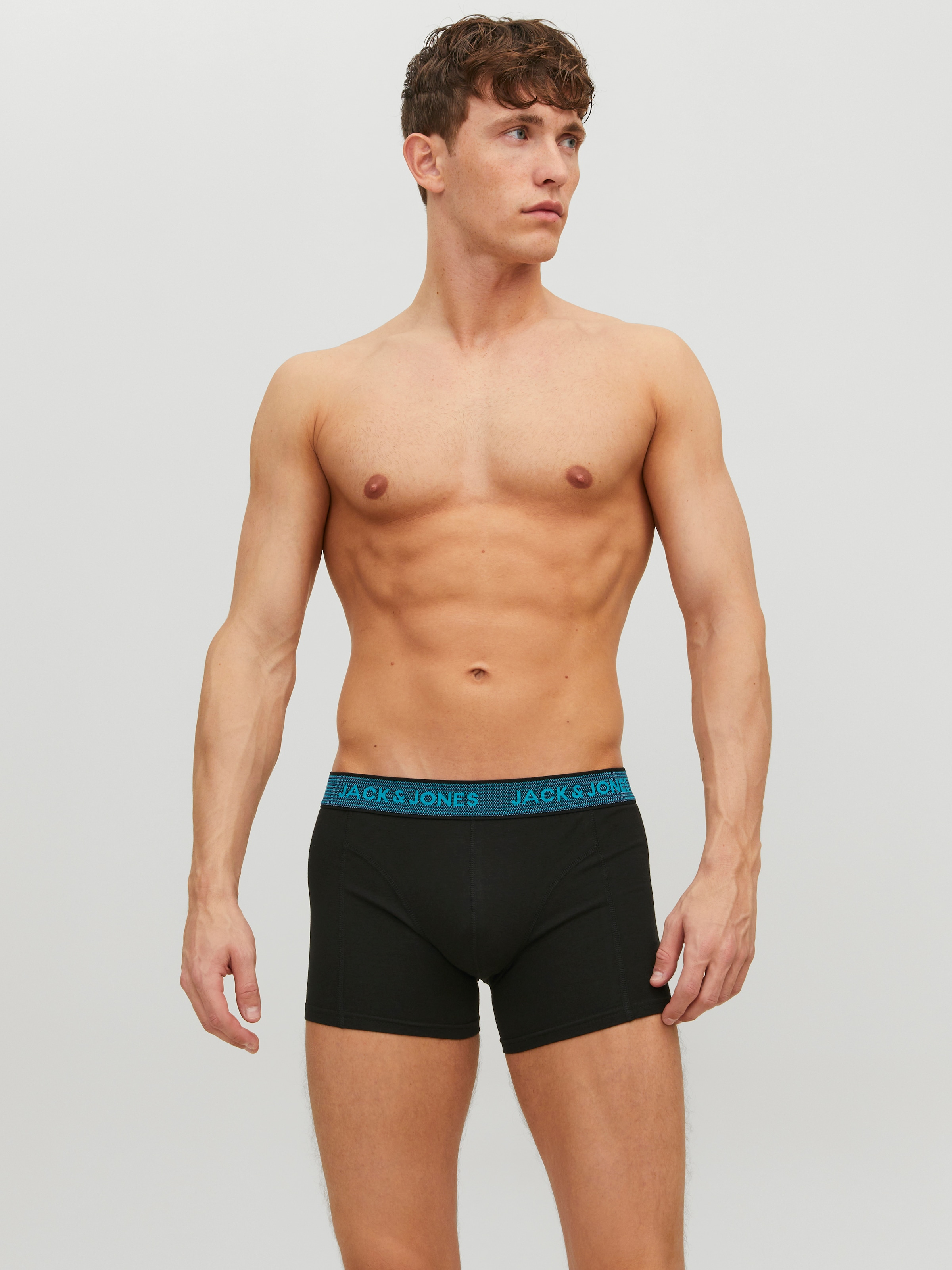 Jack & Jones Boxer »JAC Waistband Trunks« Packung, 3 Stk.