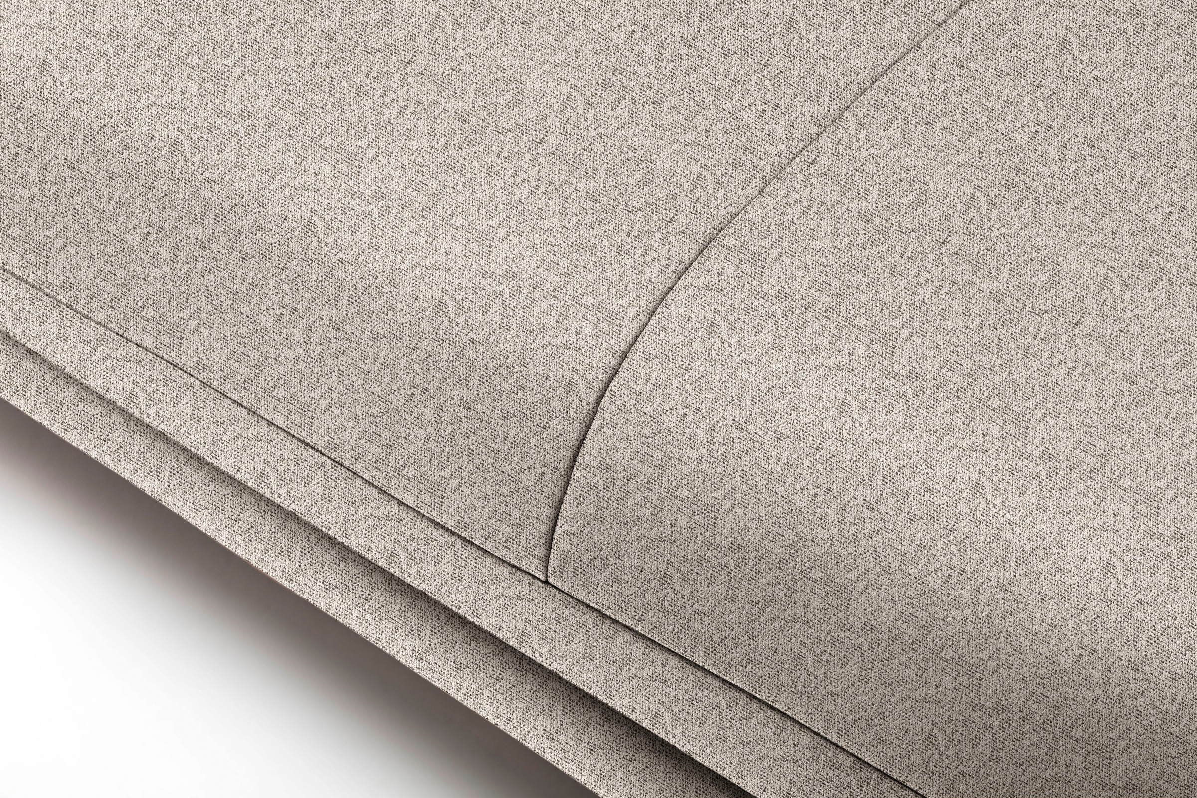 Creation BY ROLF BENZ 3,5-Sitzer »CR.414, Designsofa, edles Sofa, Loungesofa, Ledersofa, klares Design«, aus Leder oder Chenille, erstklassiger Sitzkomfort, legere Polsterung