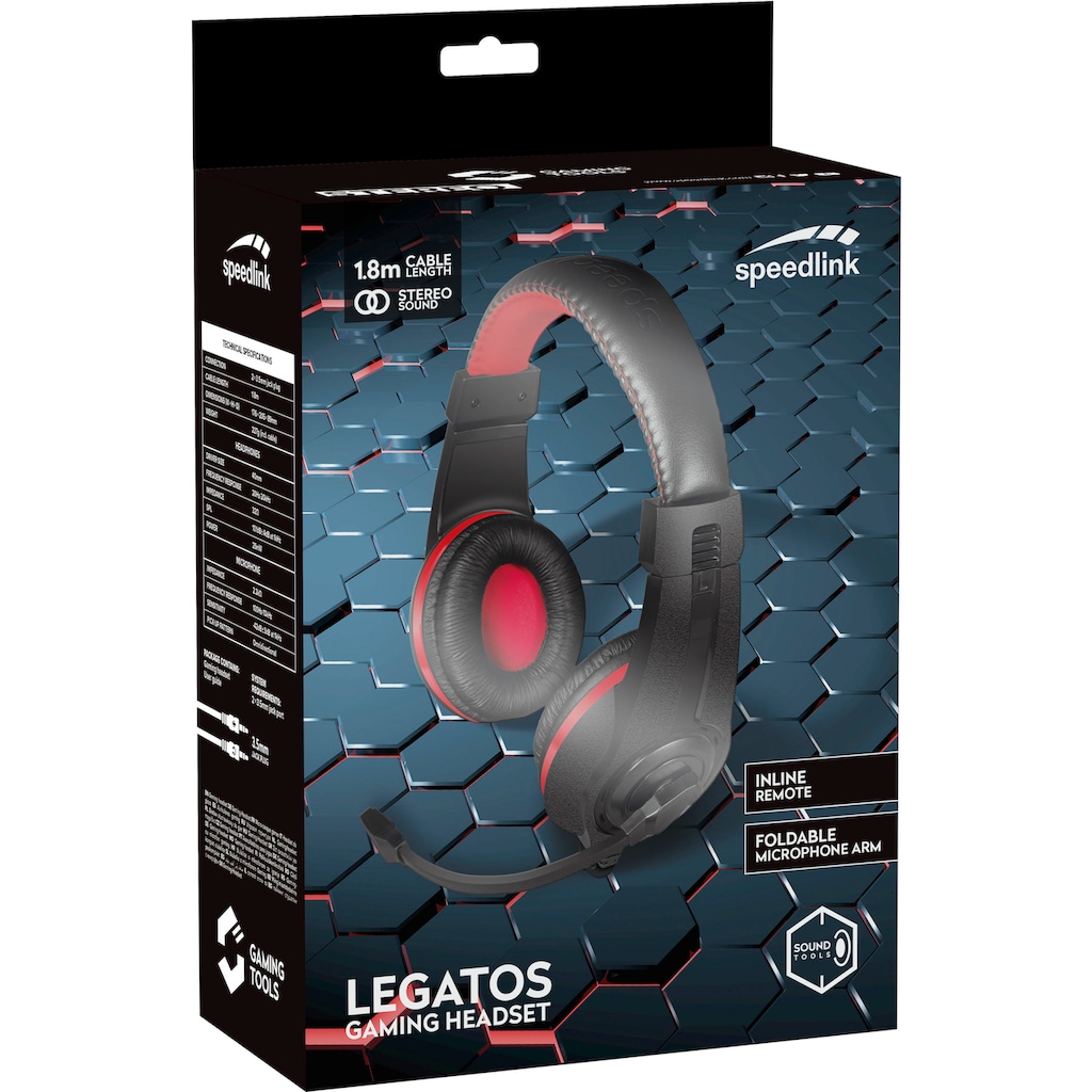 Speedlink Gaming-Headset »LEGATOS Stereo«