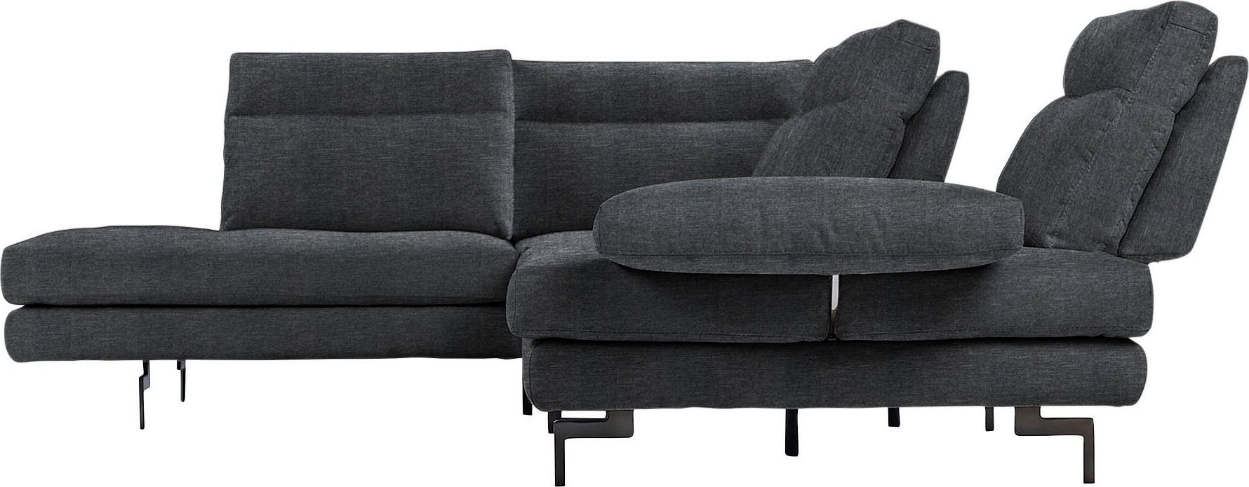 CALIA ITALIA Ecksofa »Toby Wing, L-Form, Designsofa mit sensationellem Sitz günstig online kaufen