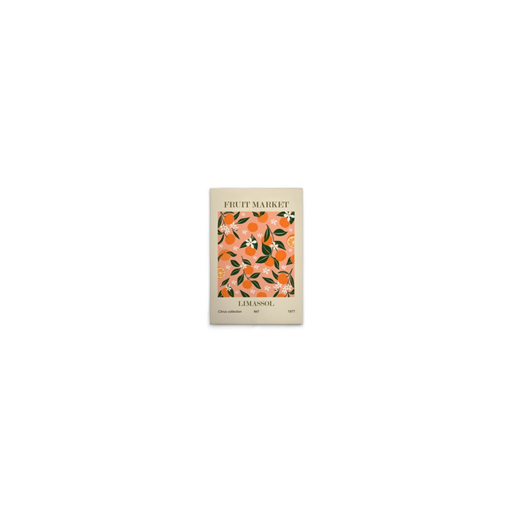 A.S. Création Leinwandbild »Fruit Market 1 - Wandbild Beige Orange Keilrahm günstig online kaufen