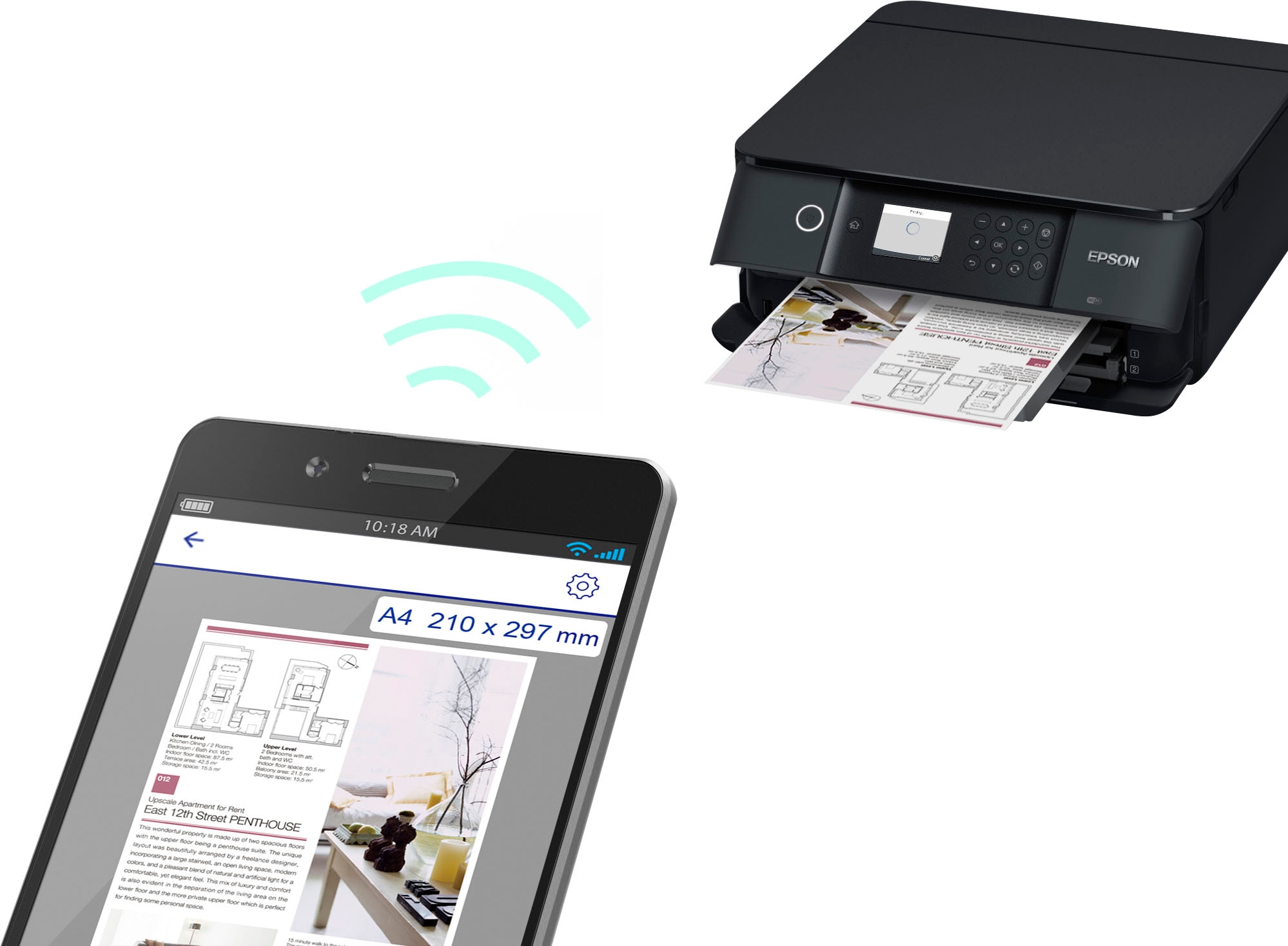 11. Bild von Epson Tintenstrahldrucker »Expression Premium XP-6100«