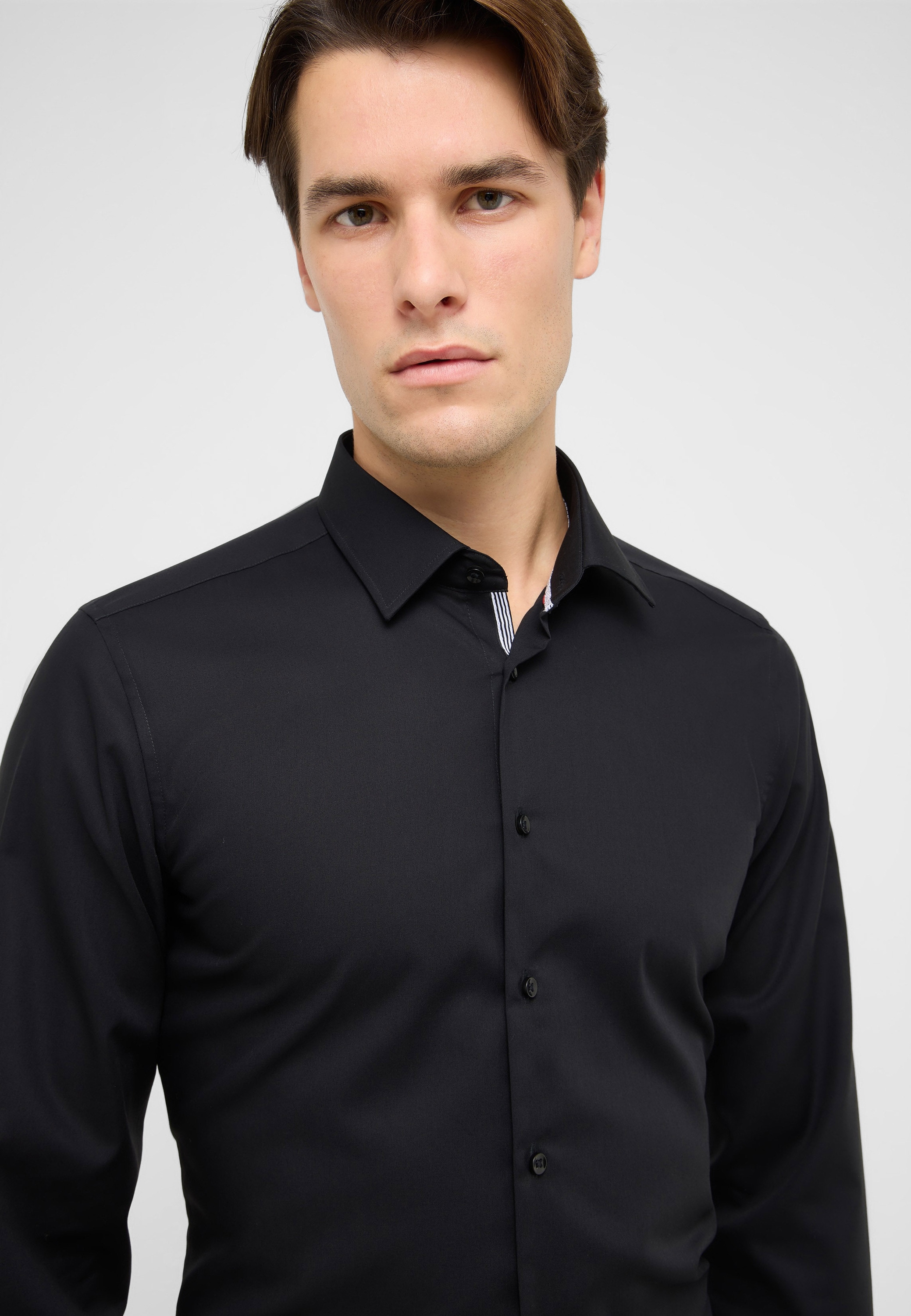 Eterna Langarmhemd »SLIM FIT« NON IRON (bügelfrei)