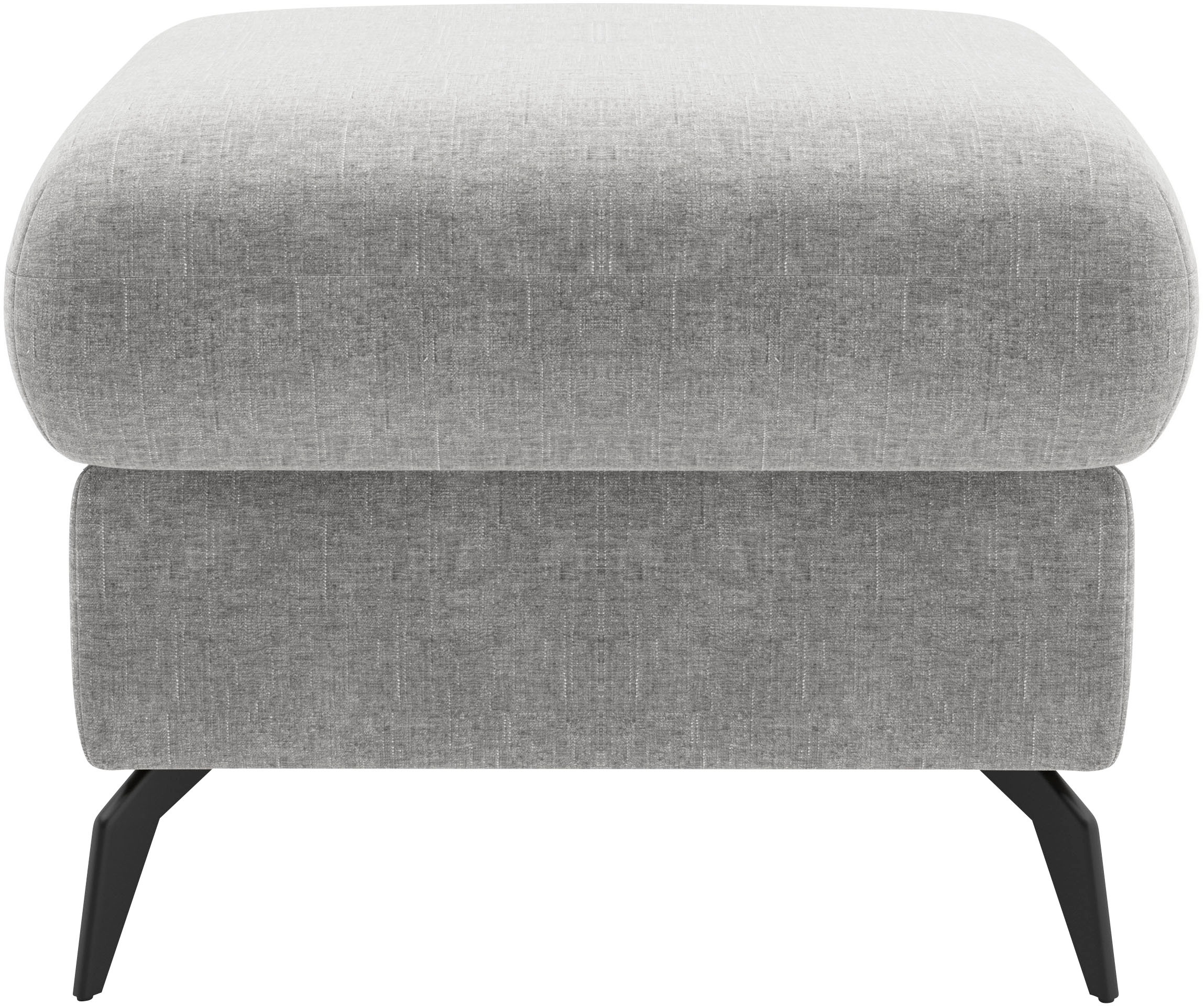 Home affaire Polsterhocker »Rochelle«, (1 St.), moderne 15 cm Metallfüße