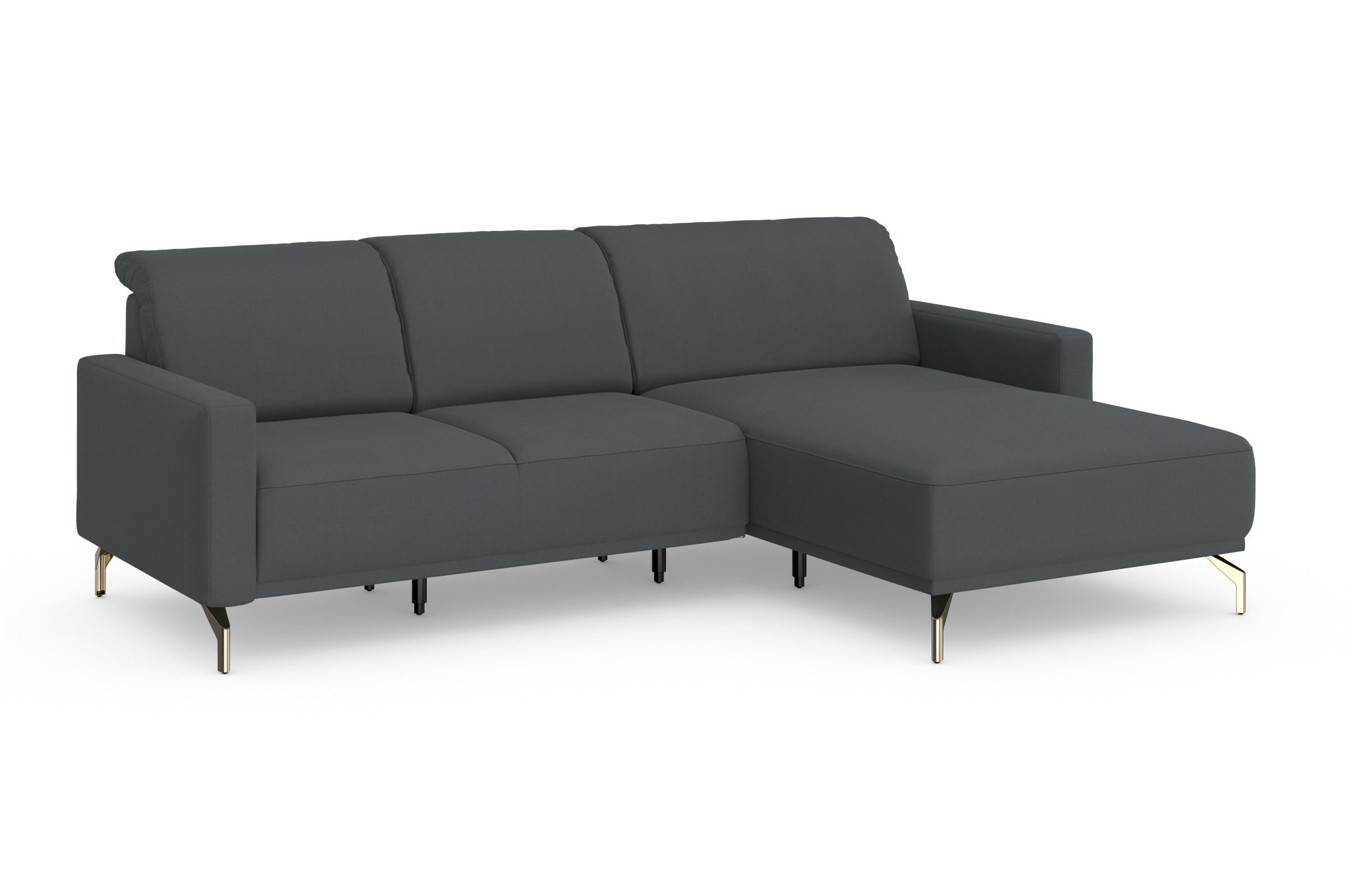 sit&more Ecksofa »Bailando L-Form«, wahlweise mit Kopfteilverstellung und Vorziehsitz, motorisch
