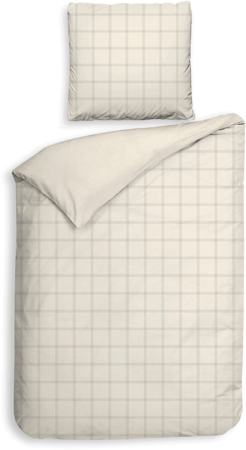 Heckett & Lane Wendebettwäsche »Diamante« 2 Stk. tlg. kariert, hochwertiges günstig online kaufen