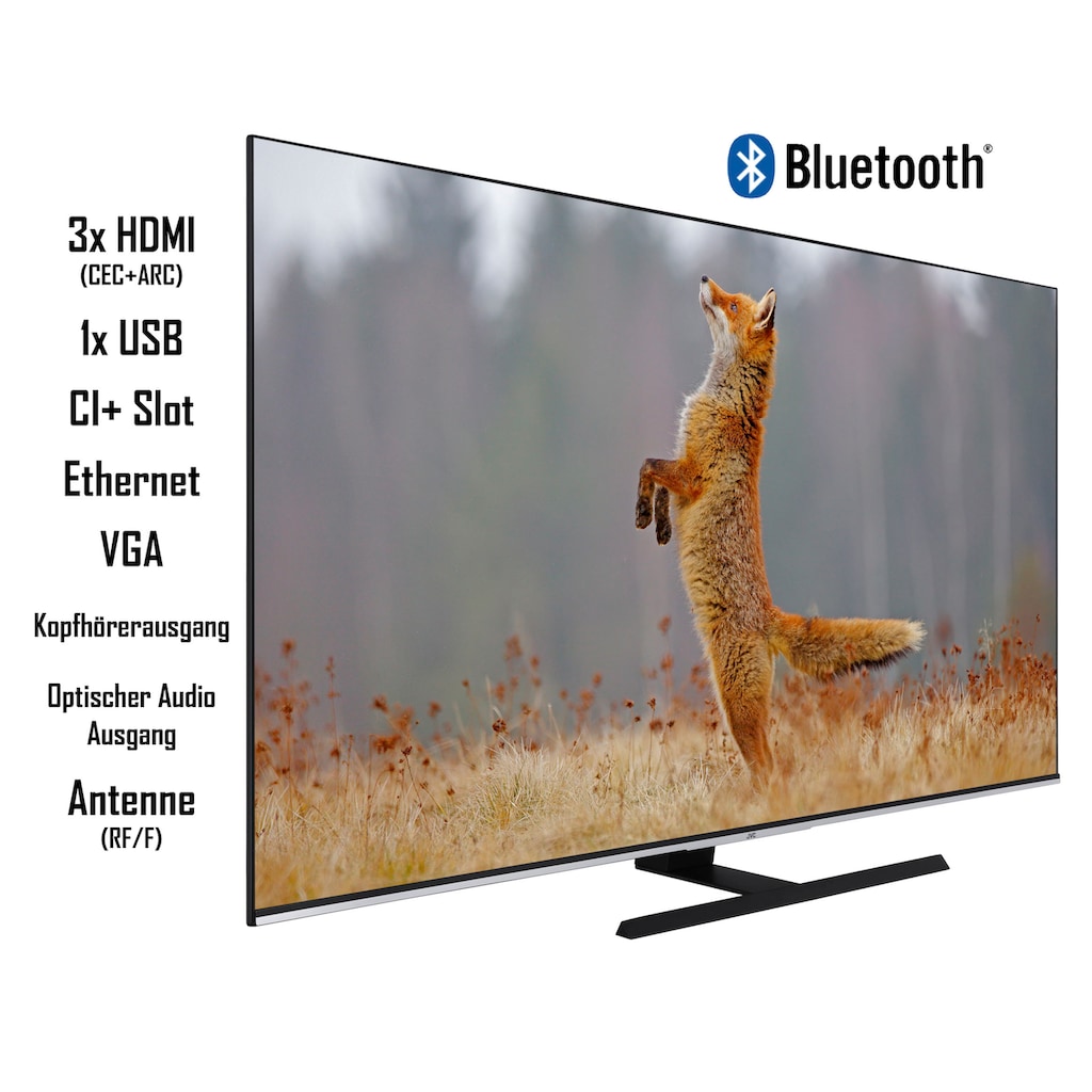 JVC LED-Fernseher »LT-65VU8185«, 164 cm/65 Zoll, 4K Ultra HD, Smart-TV