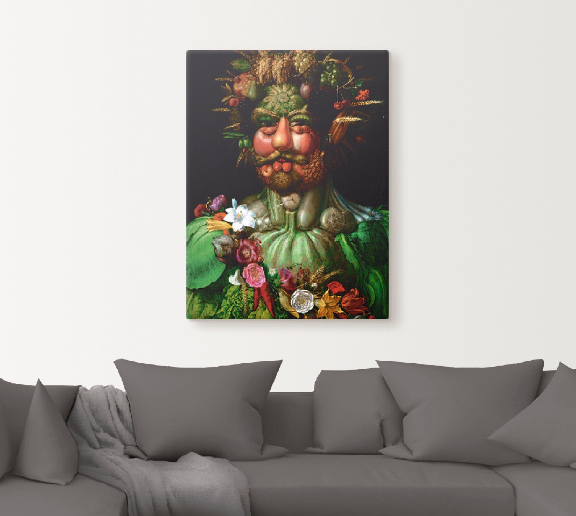 Artland Wandbild "Vertumnus (Kaiser Rudolf II.). 1590", Porträts, (1 St.), günstig online kaufen