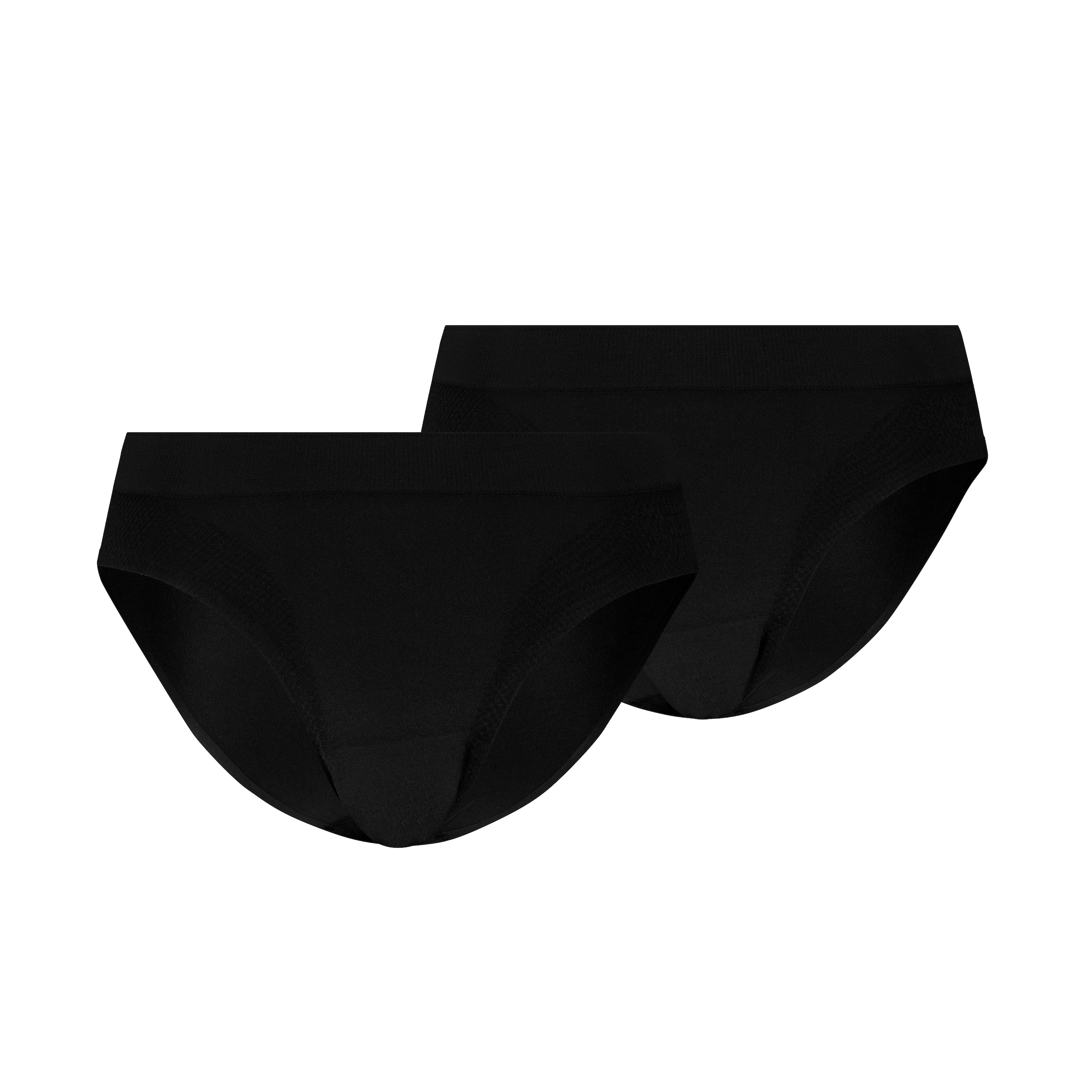 PUMA Slip »PUMA WOMEN 3D KNIT SPORT BRIEFS« 2er Pack,  nahtlose Ränder für eine unsichtbare Passform