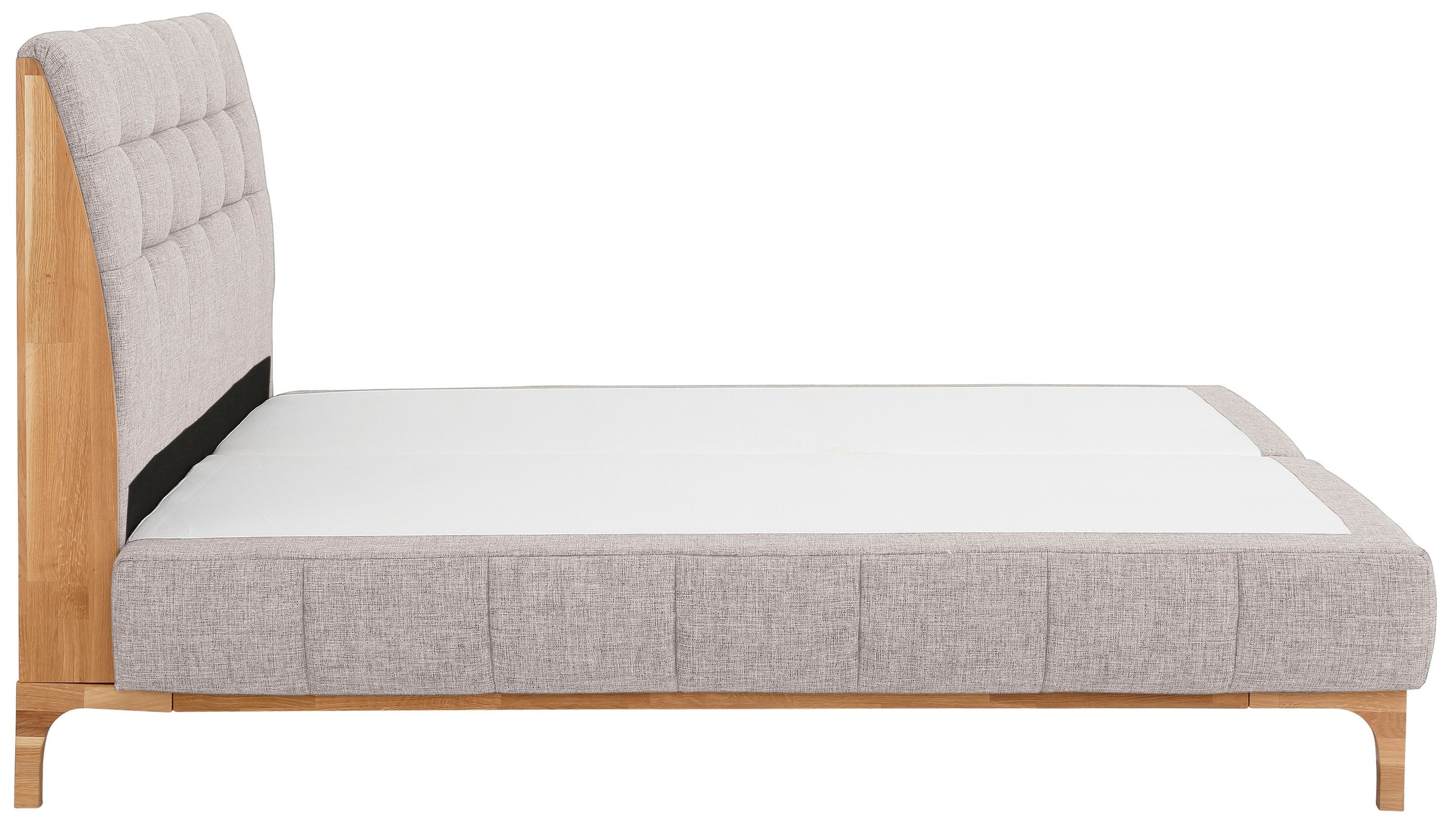 OTTO products Boxspringbett »Jelle«, (5 St.), zertifizierte, recycelte Bezugsstoffe, verschiedene Ausführungen