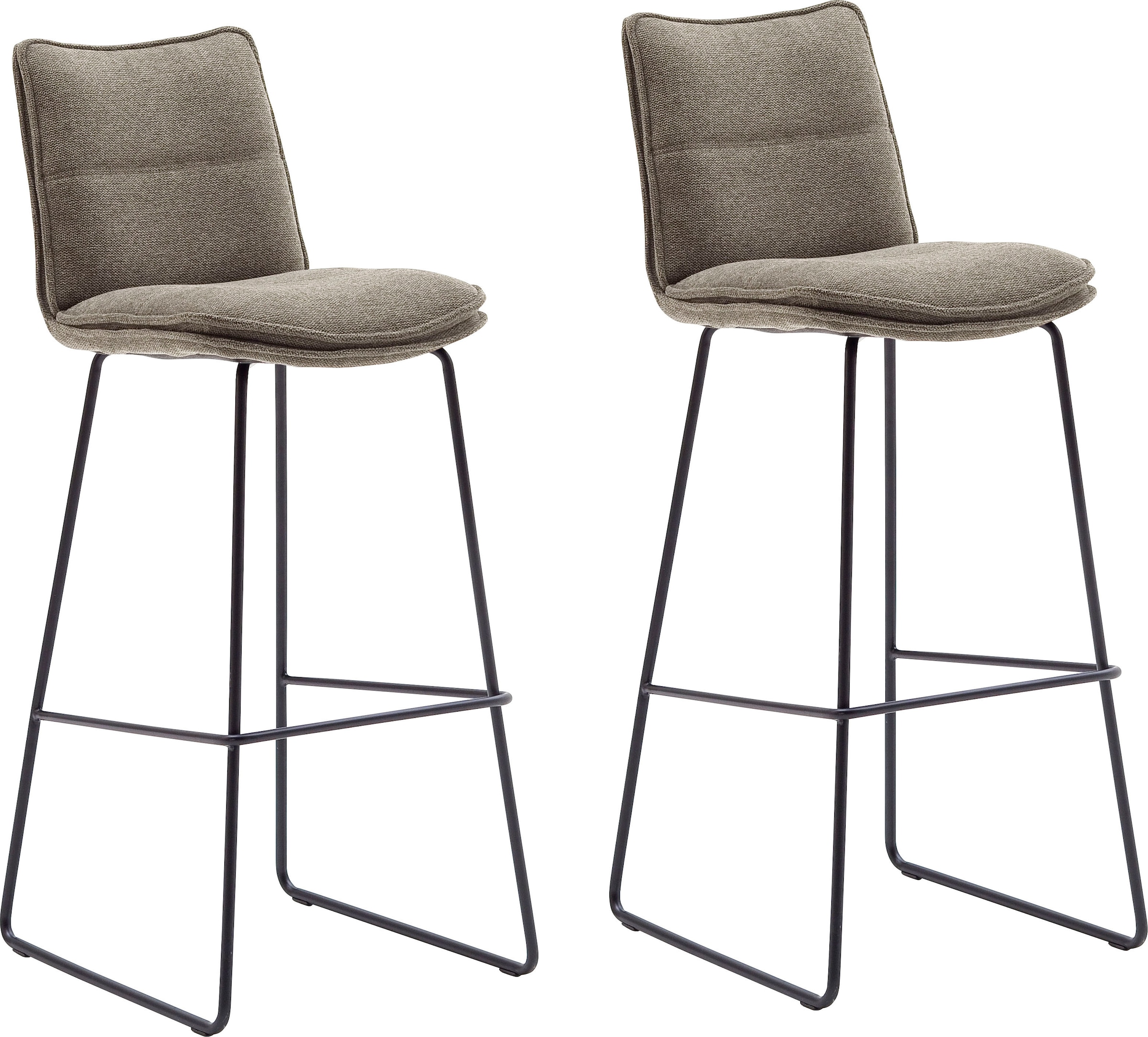 MCA furniture Barhocker »Hampton«, (Set, 2 St., 2-er), Barstuhl 180°drehbar günstig online kaufen