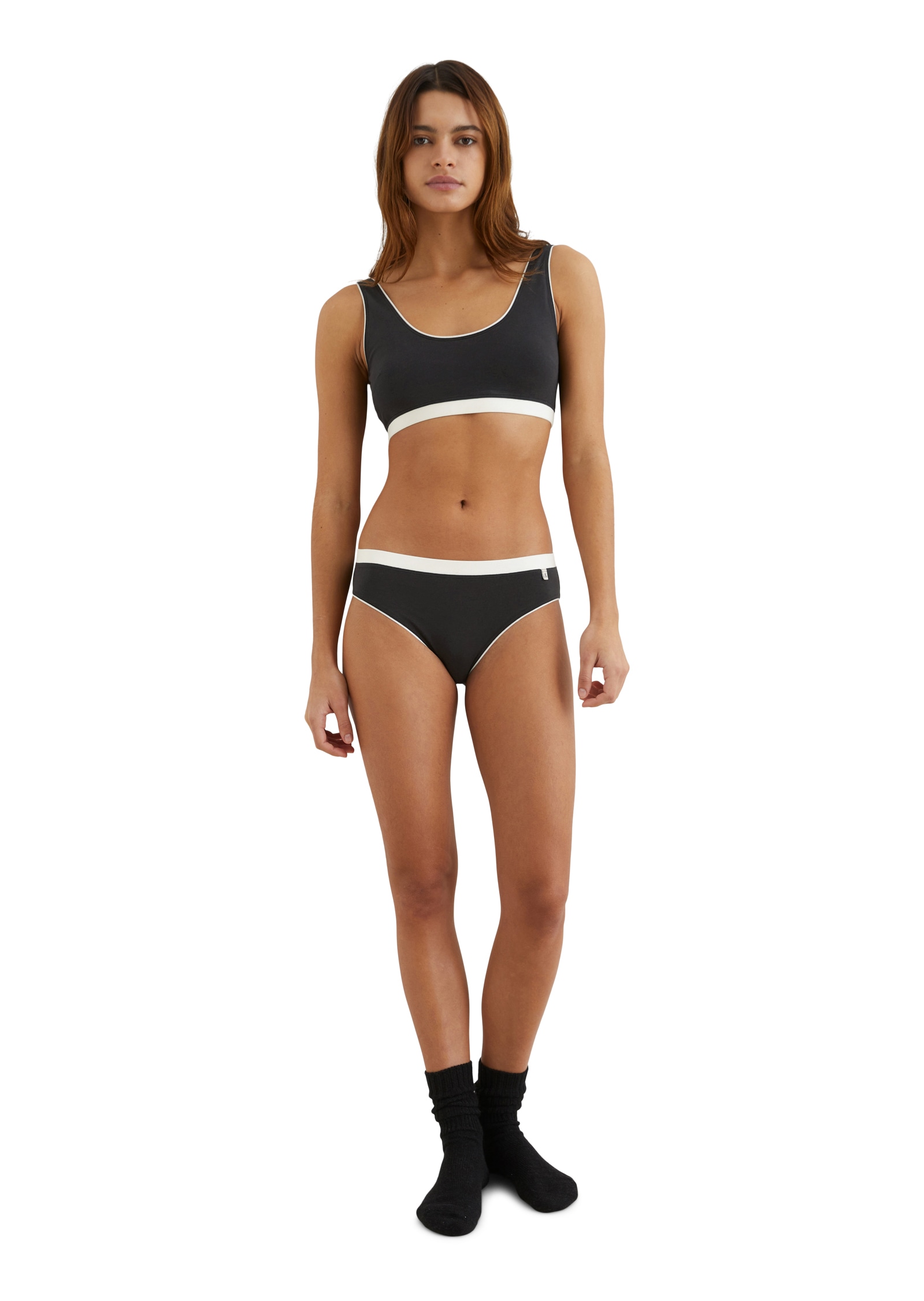 Marc O'Polo Slip »Minimalist Daywear«, (2er Pack), mit Kontrastdetails