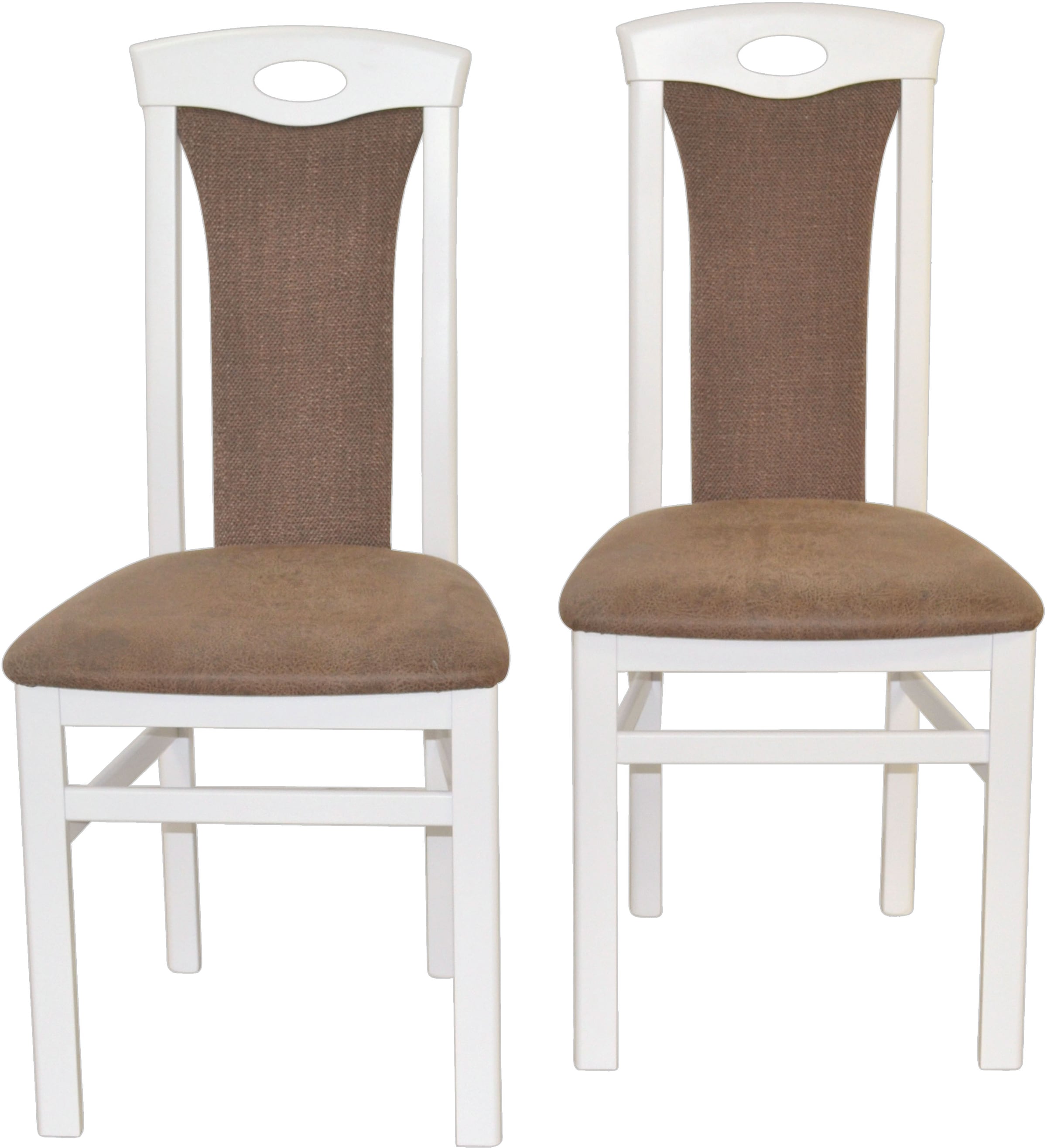 HOFMANN LIVING AND MORE 4-Fußstuhl, (Set), 2 St., Polyester-Kunstleder