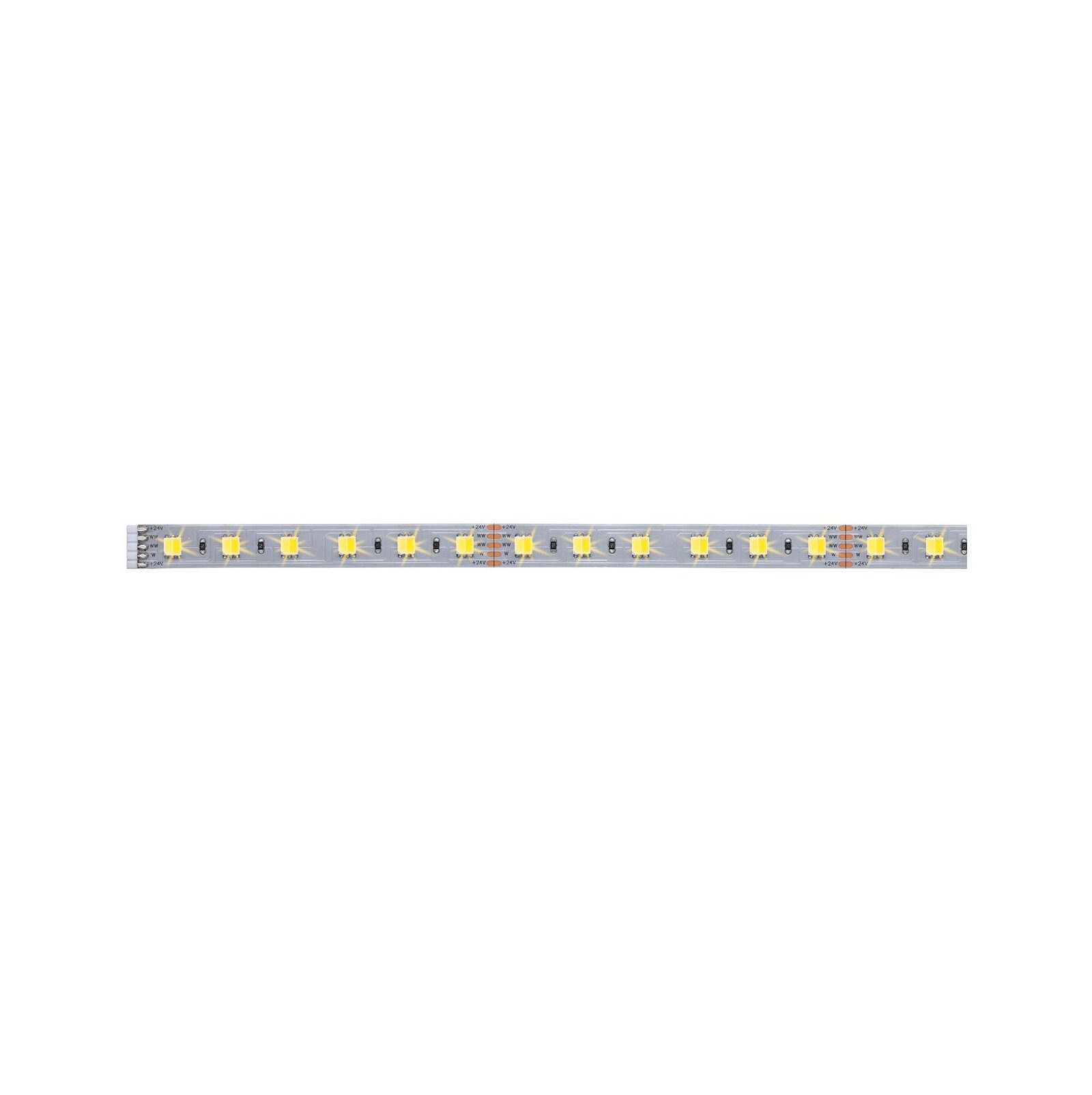Paulmann LED-Streifen »MaxLED Stripe 1m 6,2W 24V Silber Kunststoff« 1 Stk.-flammig TunableWhite
