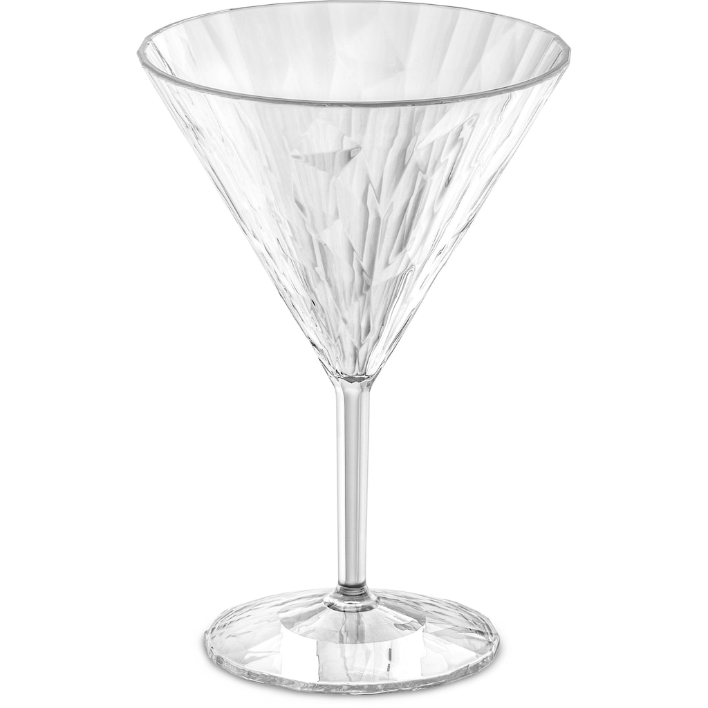 KOZIOL Martiniglas »CLUB No. 12«, (Set, 2 tlg.), recycelbar,CO² neutral, melaminfrei,spülmaschinengeeignet, 250 ml