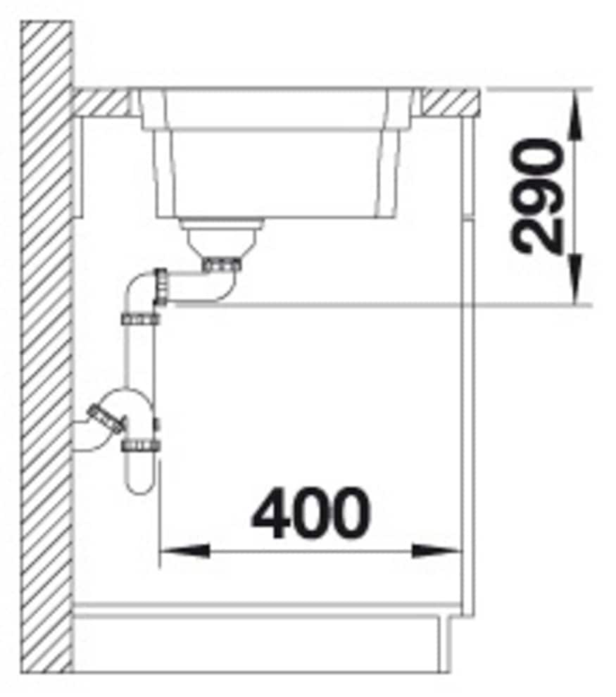 Blanco Edelstahlspüle »ETAGON 700-IF«, zum wechselseitigen Einbau geeignet, inklusive 2 ETAGON-Schienen