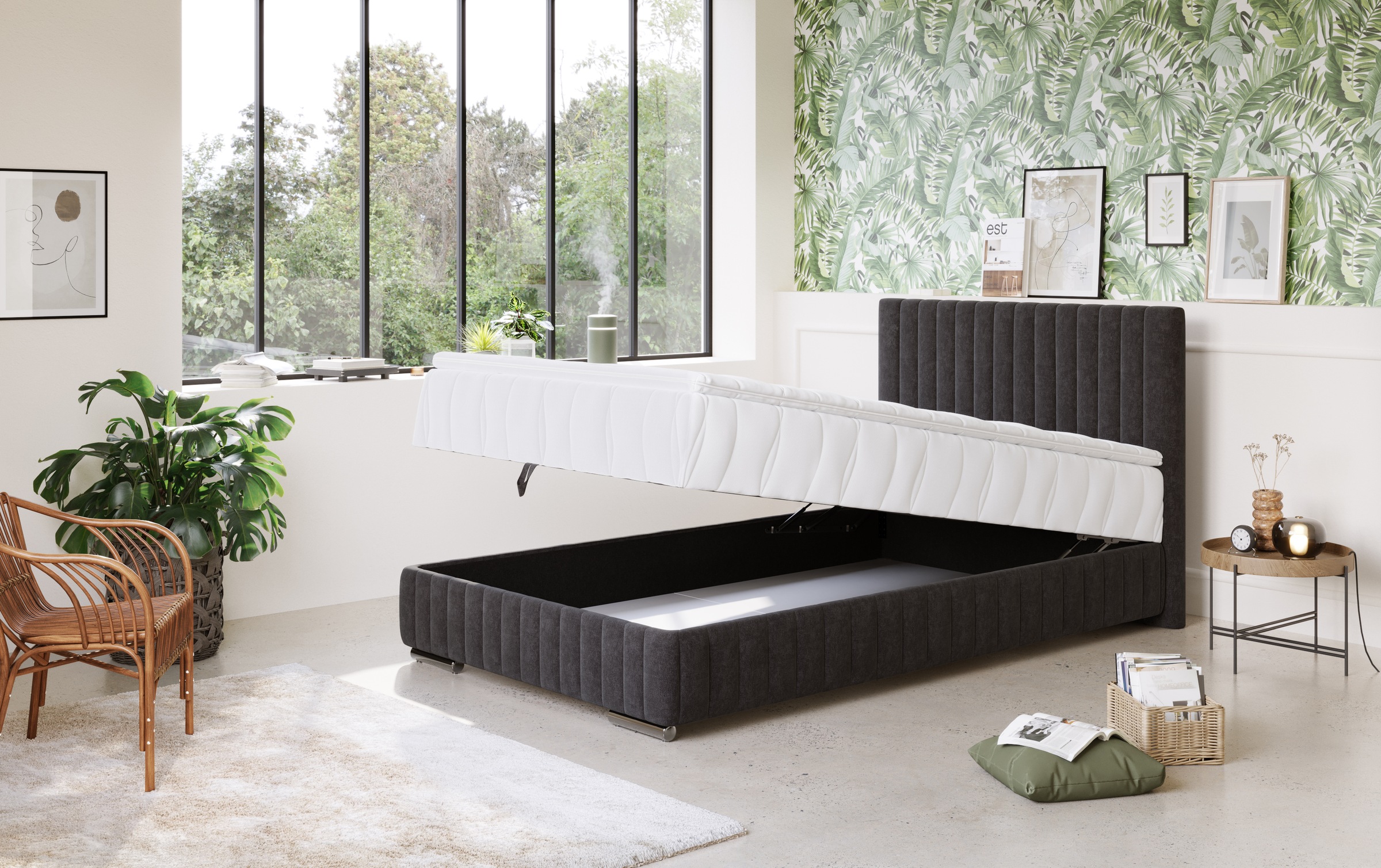 COTTA Boxbett »Beetle«, inkl. Topper und Bettkasten