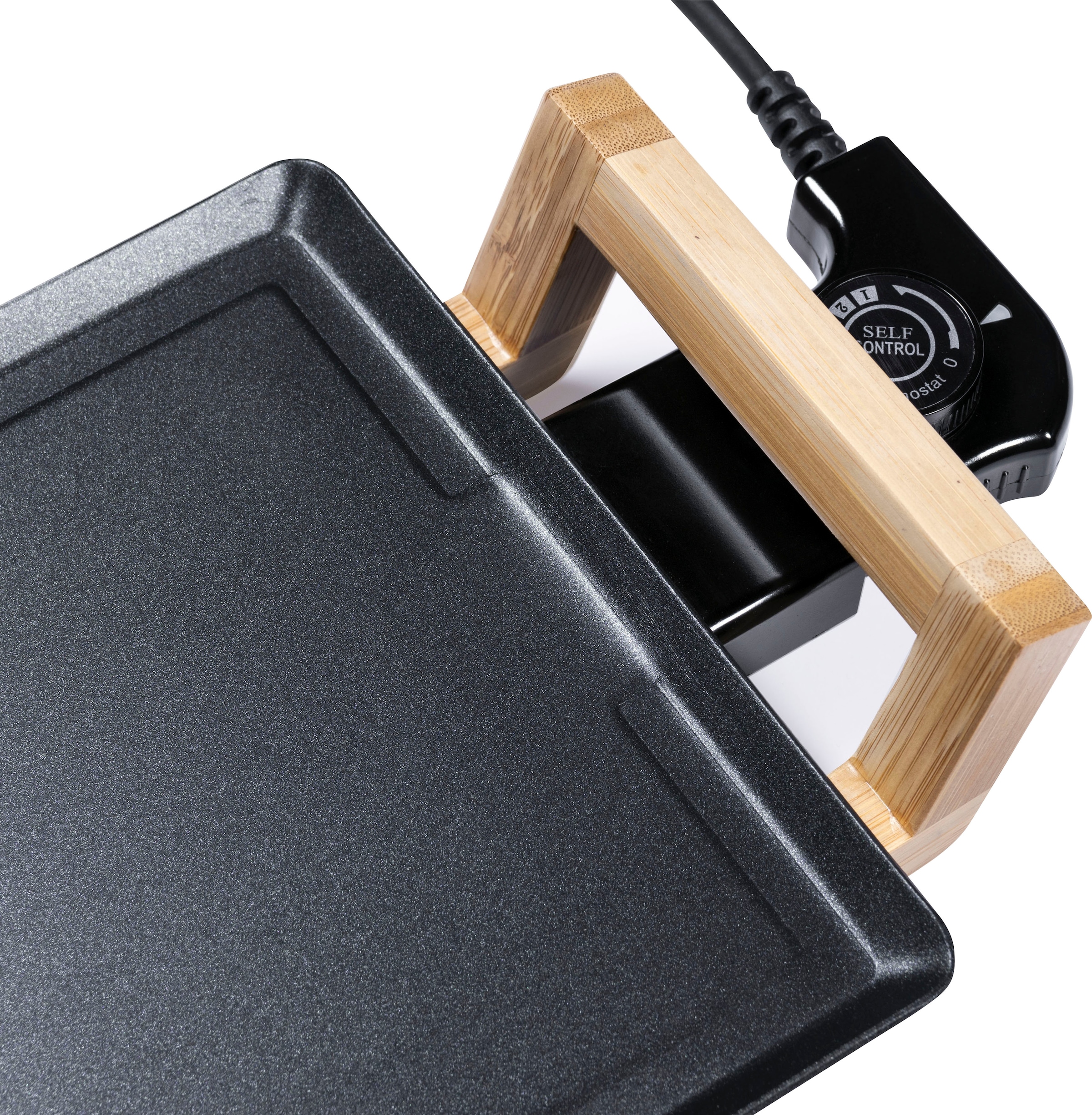 bestron Tischgrill »ABP605BB«, 2000 W, XXXL-Teppanyaki Grillplatte mit Antihaftbeschichtung