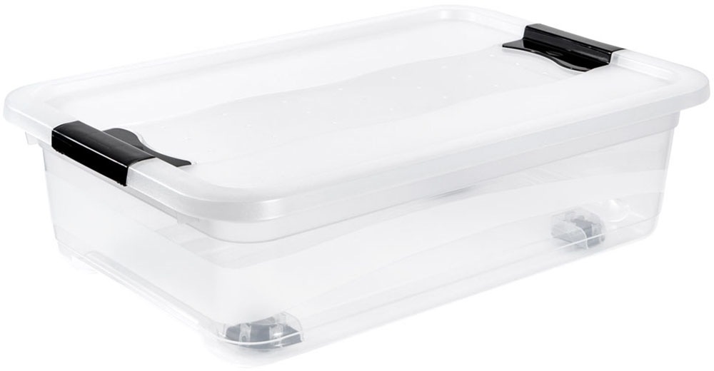 keeeper Aufbewahrungsbox »Konrad, Box mit Rollen, 4er Set, 28 L, 59,5 x 39, günstig online kaufen