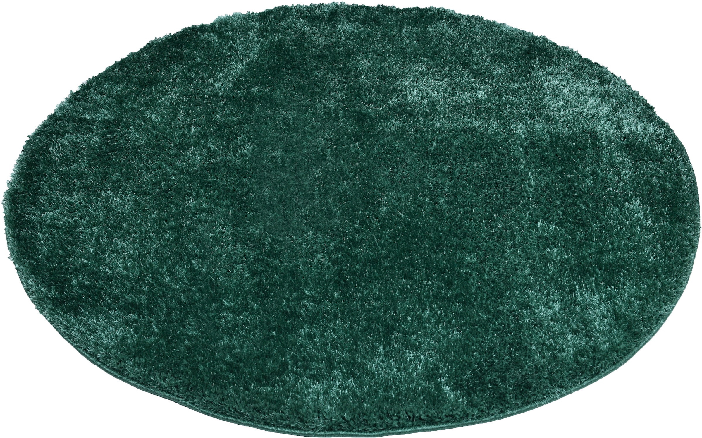 Home affaire Hochflor-Teppich »Anastasia«, rund, 43 mm Höhe, Shaggy-Teppich, Uni-Farben, besonders weich durch Mikrofaser