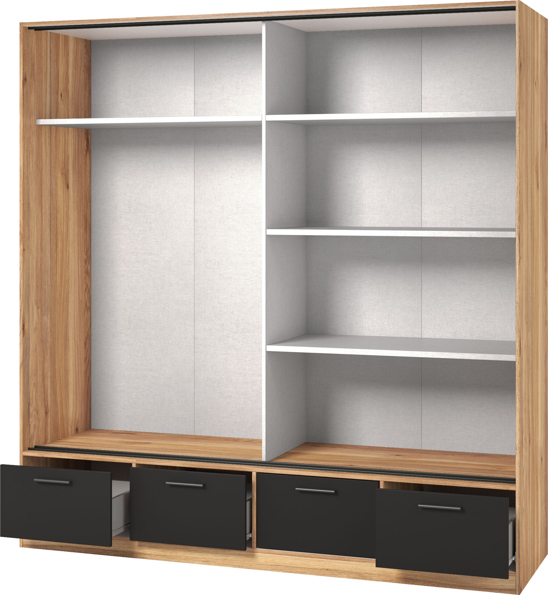 INOSIGN Schwebetürenschrank »Faweza«, mit Spiegeltür und Schubladen