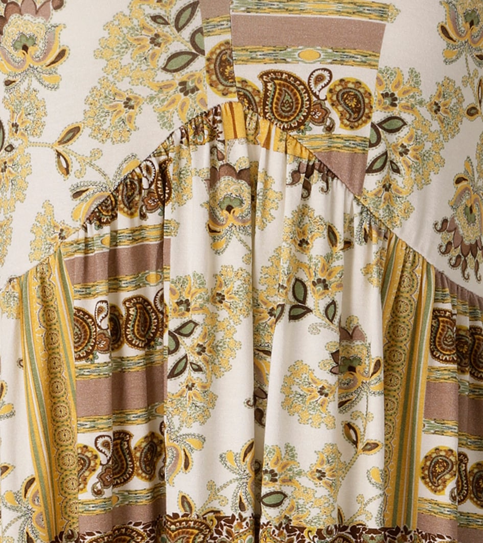 Aniston CASUAL Sommerkleid im fantasievollen Patch-Dessin- jedes Teil ein Unikat- NEUE KOLLEKTION