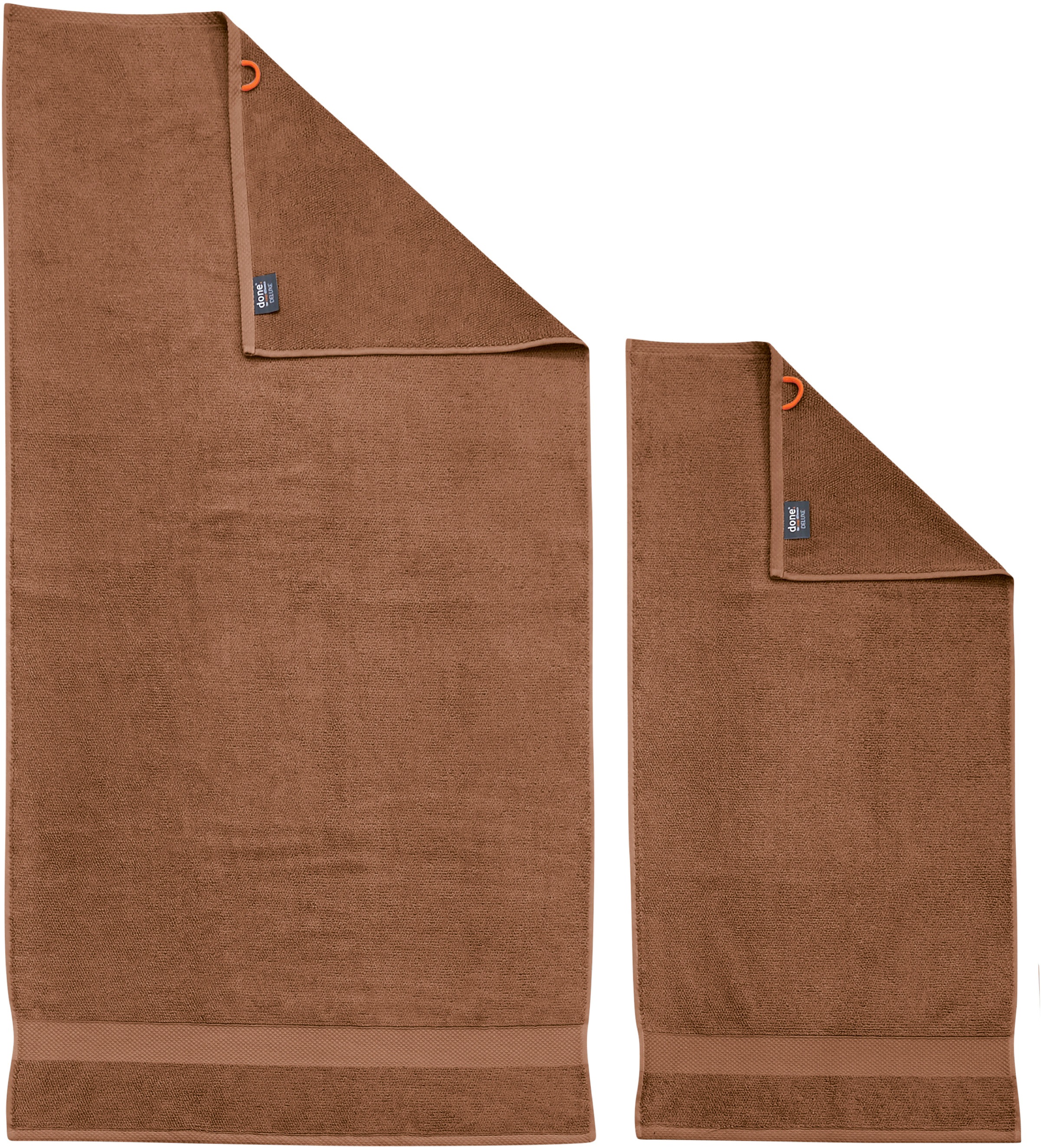 done.® Handtuch Set »Deluxe 2 Gästetücher (30x50 cm), 2 Handtücher (50x100 günstig online kaufen