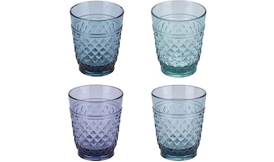 Gläser-Set »Ocean«, (Set, 4 tlg.), Wassergläser-Set, 4-teilig, Inhalt 400 ml