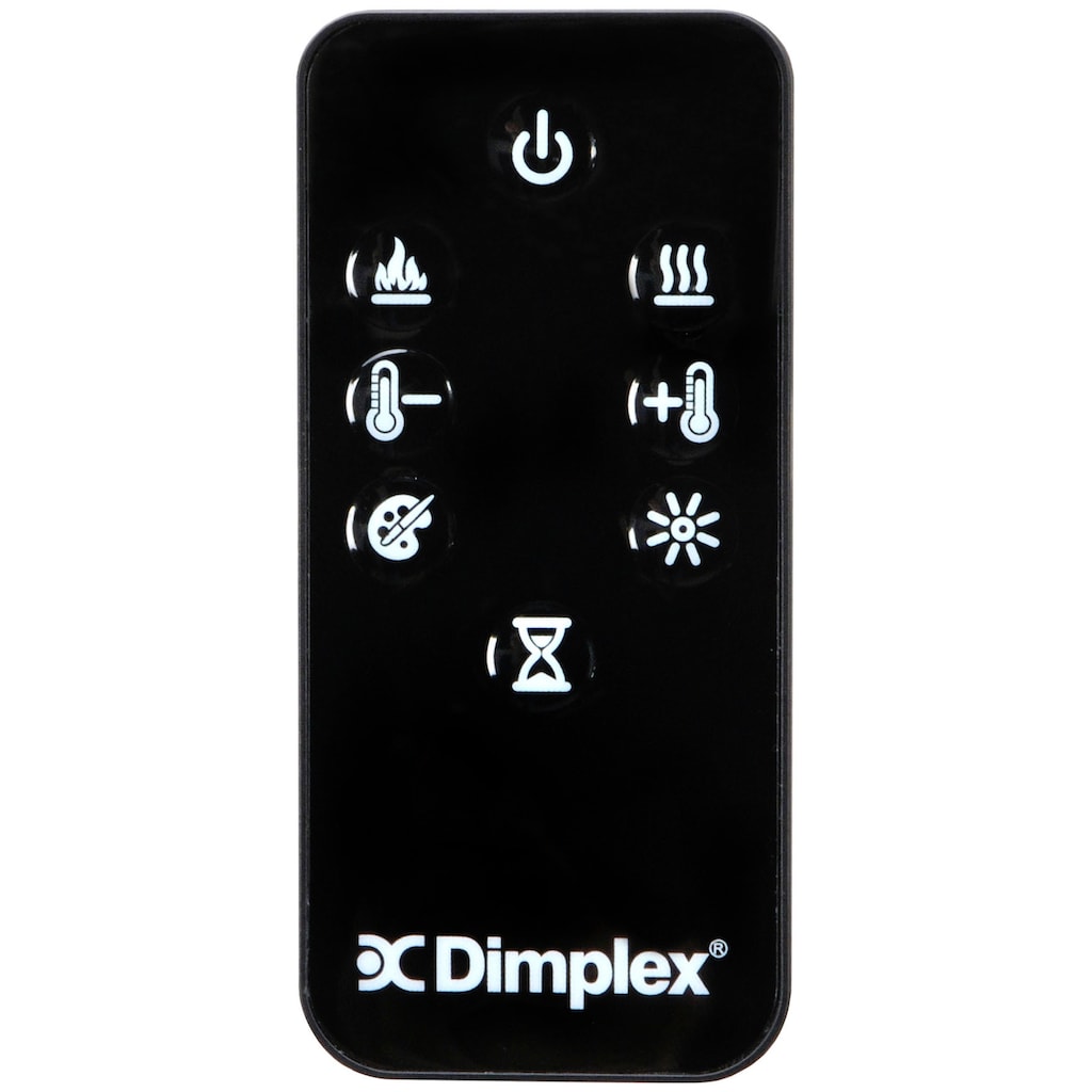 Dimplex Elektrokamin »Prism 74"«, schwarz,mit Heizung, Fernbedienung, Optiflame® Flammeneffekt