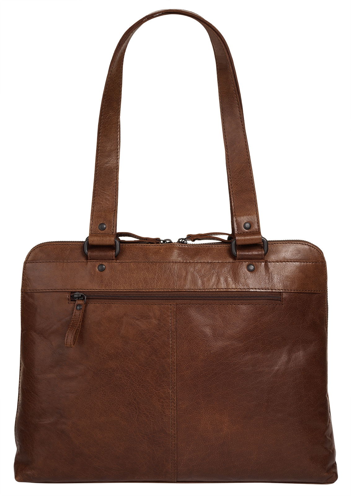 Spikes & Sparrow Shopper »LAPTOP SHOULDER BAG«, echt Leder