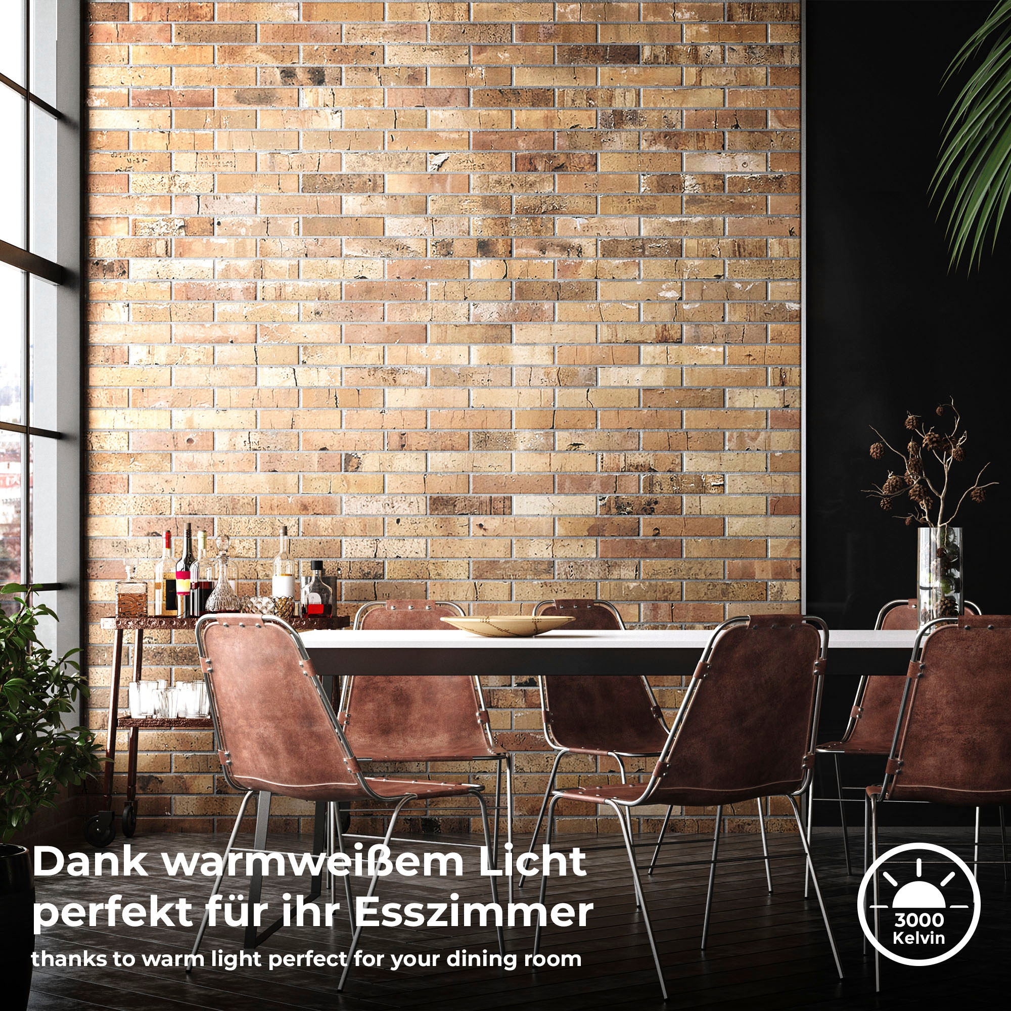 B.K.Licht LED Bad-Einbauleuchte, 6er-Set, Schutzart IP44,  Ø 11,7 cm, inkl. LED Leuchtmittel
