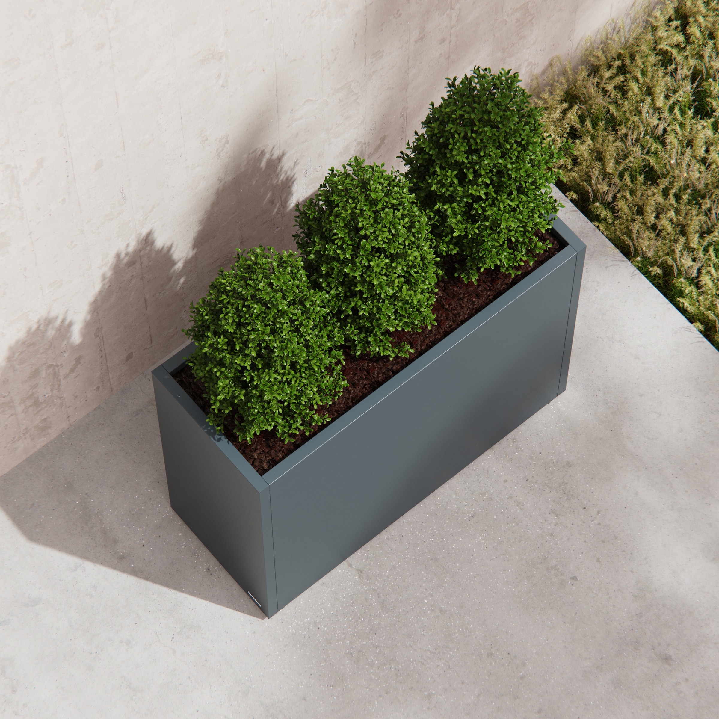 Herstera Garden Pflanzkübel »Cube« BxTxH: 100x40x80 cm