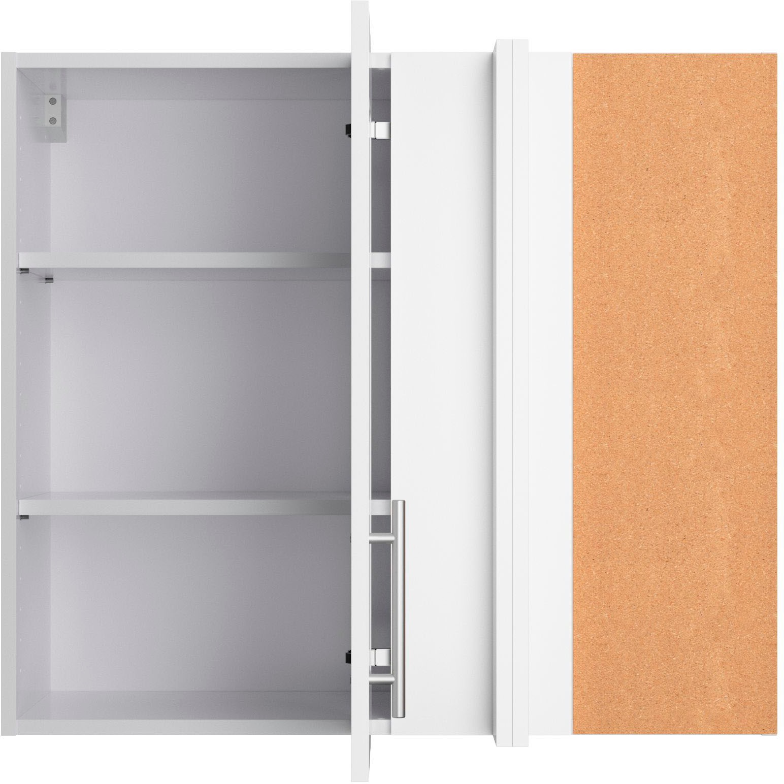 KOCHSTATION Eckhängeschrank »KS-Ahus«, Breite 80 x 45 cm