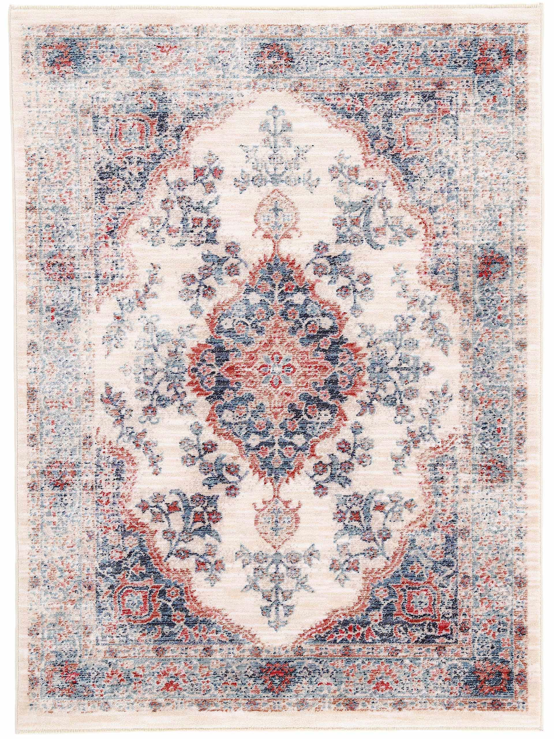 carpetfine Teppich »Phoenix«, rechteckig, 6 mm Höhe, Vintage Orient Look, m günstig online kaufen