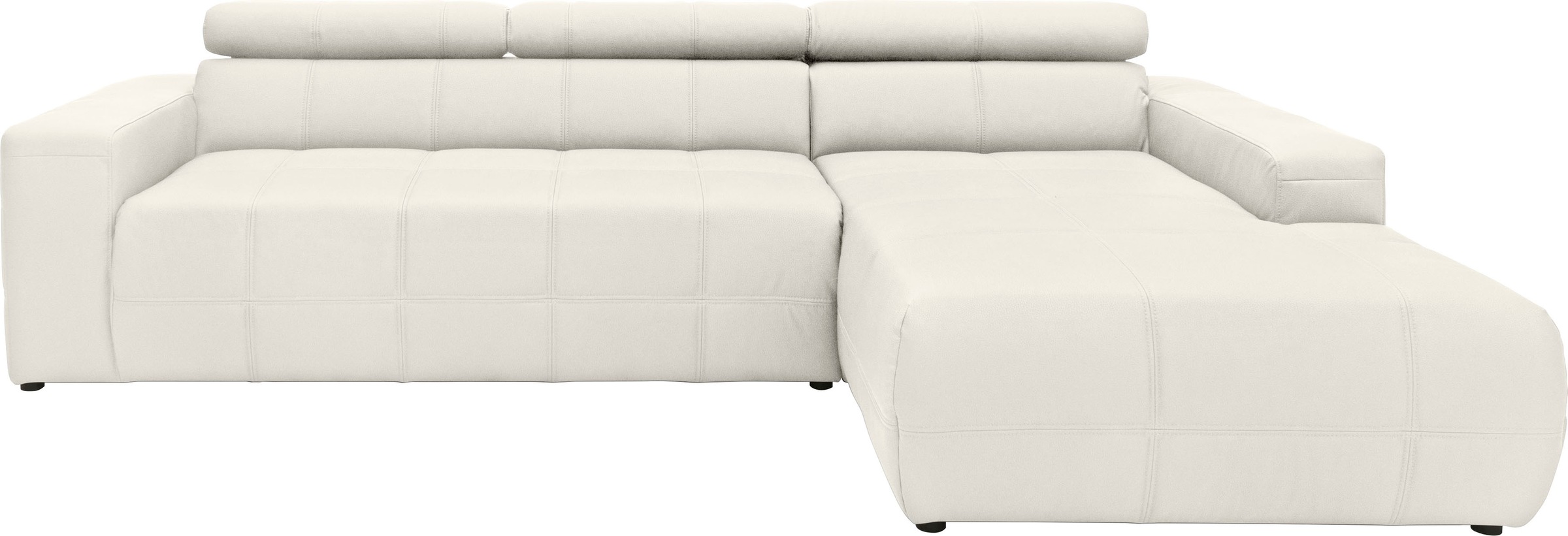 DOMO collection Ecksofa »Brandon B/T/H: 289/177/80 cm, whlw. mit Sitztiefen günstig online kaufen