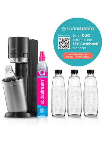 SodaStream Wassersprudler »DUO Vorteilspack«, (Set, 6 tlg.), SodaStreamSprudler... kaufen