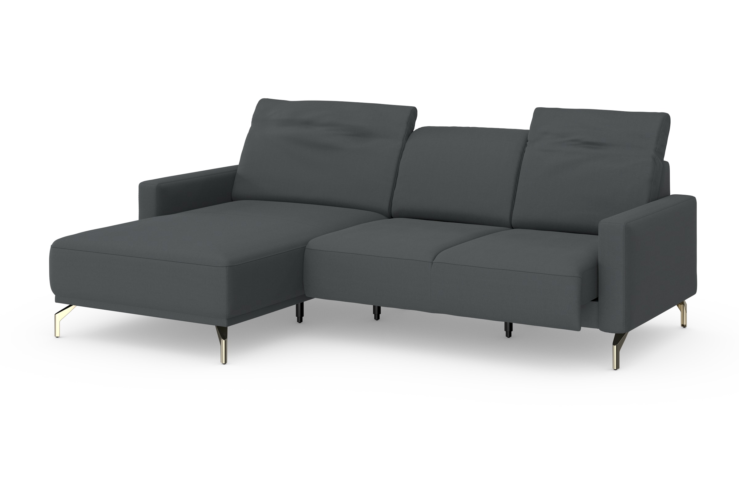 sit&more Ecksofa »Bailando L-Form«, wahlweise mit Kopfteilverstellung und Vorziehsitz, motorisch