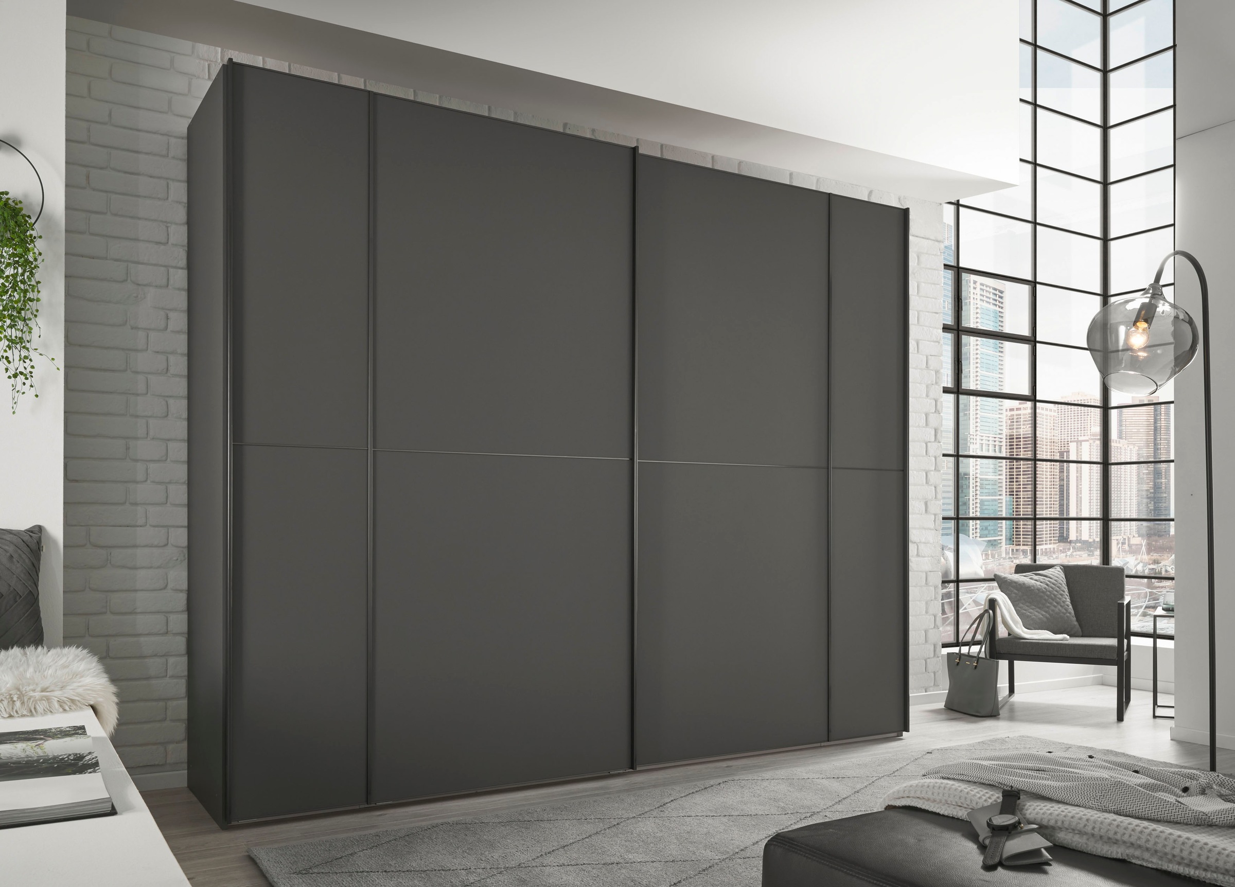 STAUD Schwebetürenschrank »Sonett 200 G, Made in Germany« mit vier verschiedenen Ausstattungsvarianten