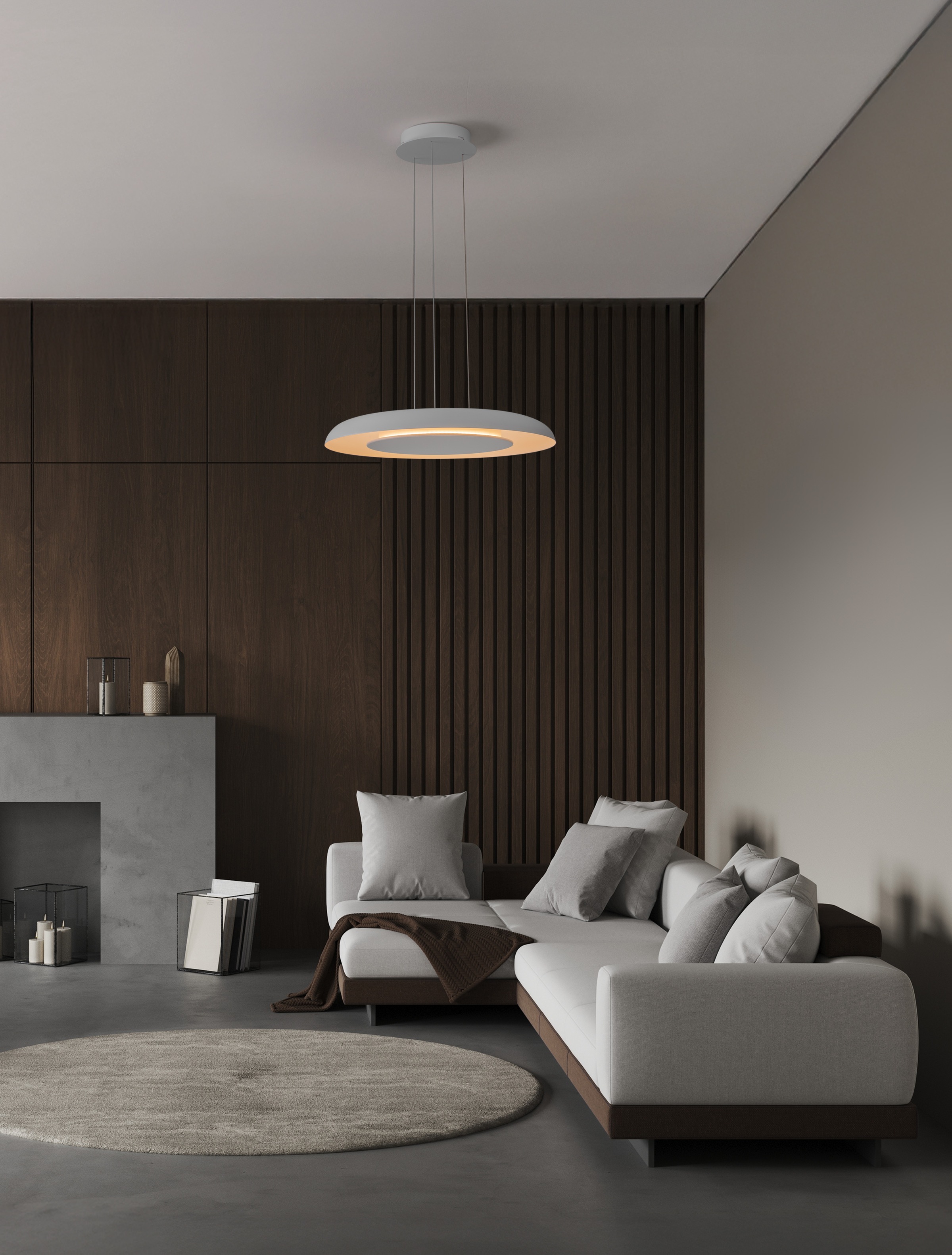 Nova Luce Pendelleuchte »EPOS« LED-Modul 1 Stk. warmweiß - kaltweiß günstig online kaufen