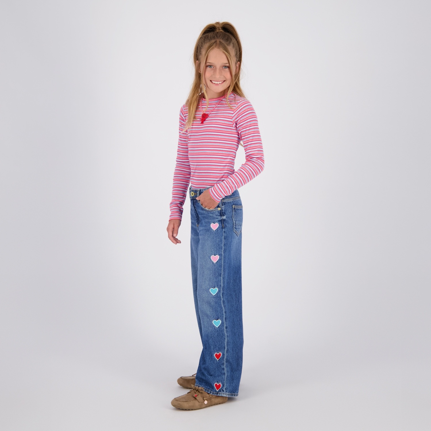 Vingino Langarmshirt im Streifen-Look / für Girls