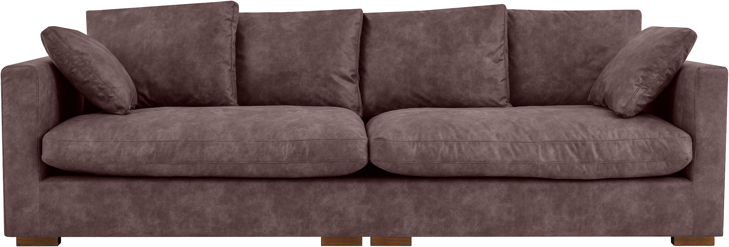 Home affaire Big-Sofa »Coray«, extra weich und kuschelig, Füllung mit Feder günstig online kaufen