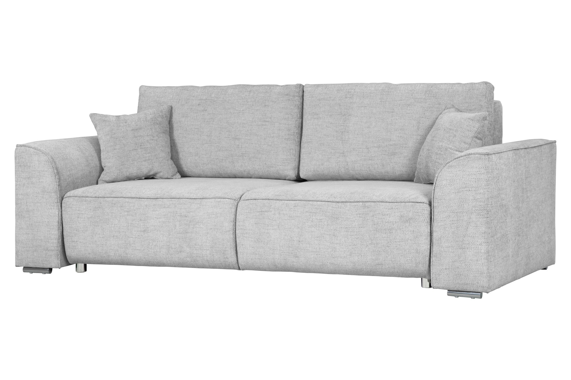 INOSIGN 3-Sitzer Beatrice Schlafsofa, wahlweise auch mit Bettfunktion und Bettkasten, incl. 2 Zierkissen