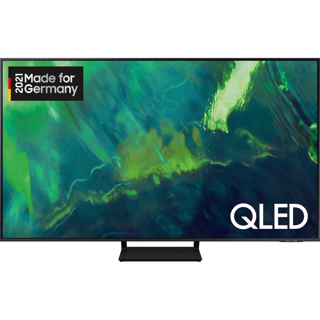 Samsung QLED-Fernseher »GQ85Q70AAT«, 214 cm/85 Zoll, 4K Ultra HD, Smart-TV, Quantum HDR,Quantum Prozessor 4K,Dual LED,100% Farbvolumen