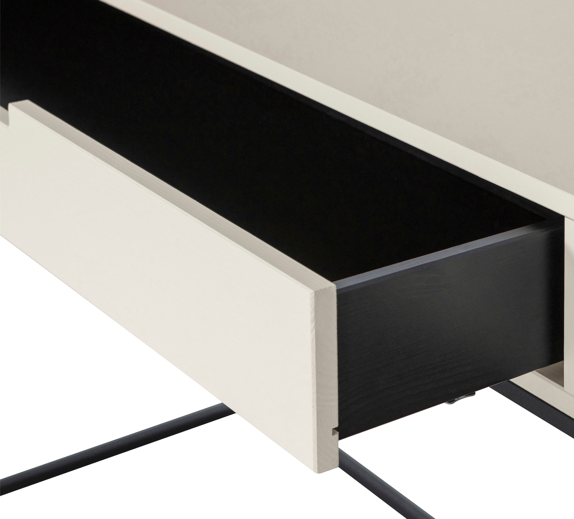 WOOOD Schreibtisch »Silas«, viel Stauraum, zwei Schubladen, H 74 cm x B 140 cm