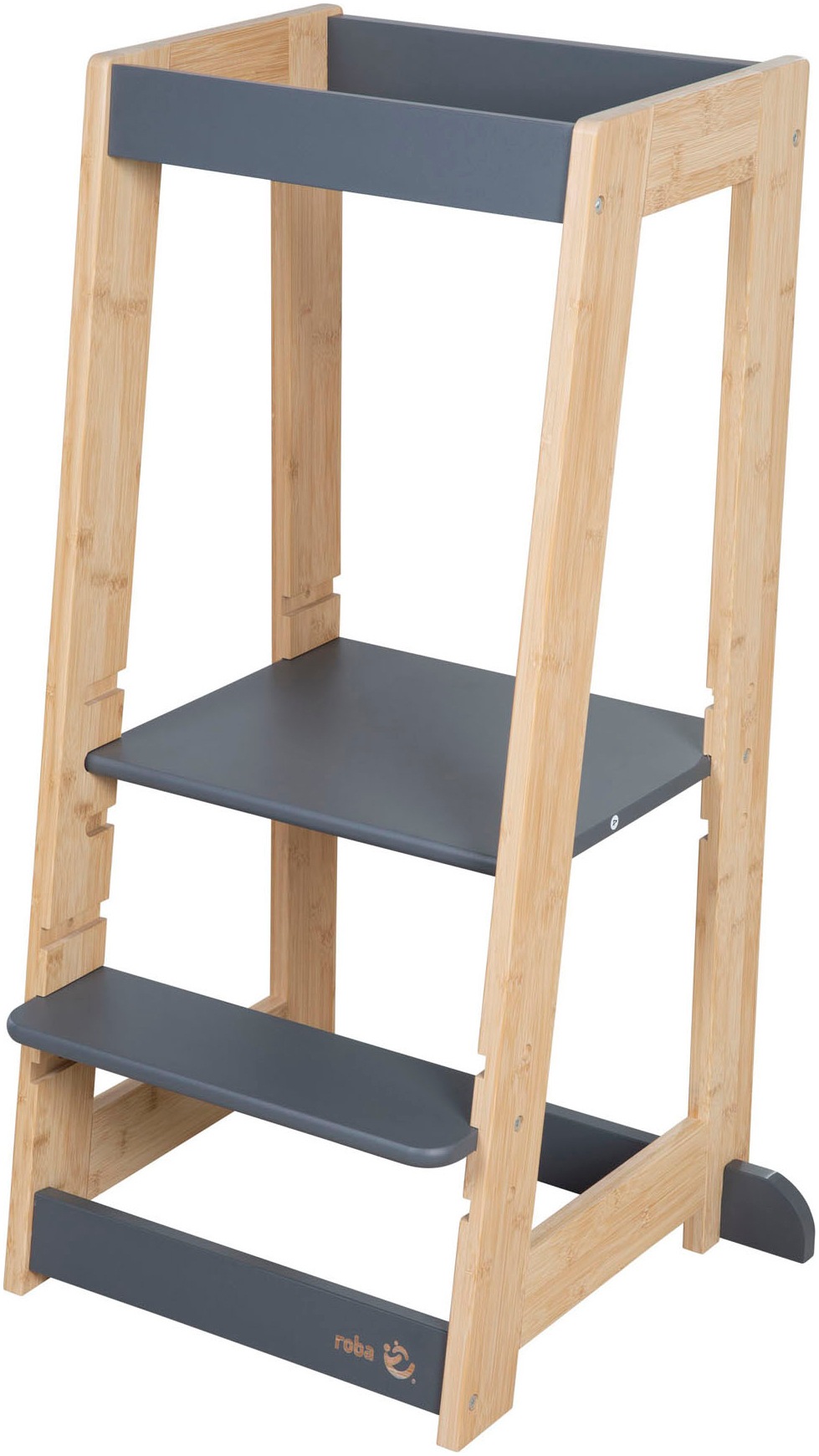 ROBA Stehhilfe »Lernturm Bambus« () FSC - schützt Wald anthrazit/bambus