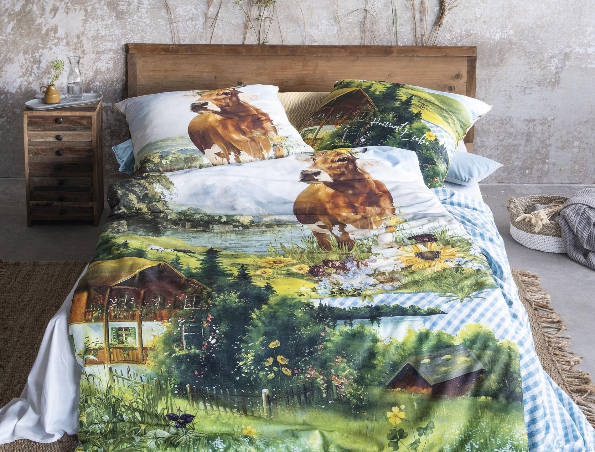 Irisette Wendebettwäsche »Magic-K 8862« 2 Stk. tlg. edler Digitaldruck günstig online kaufen