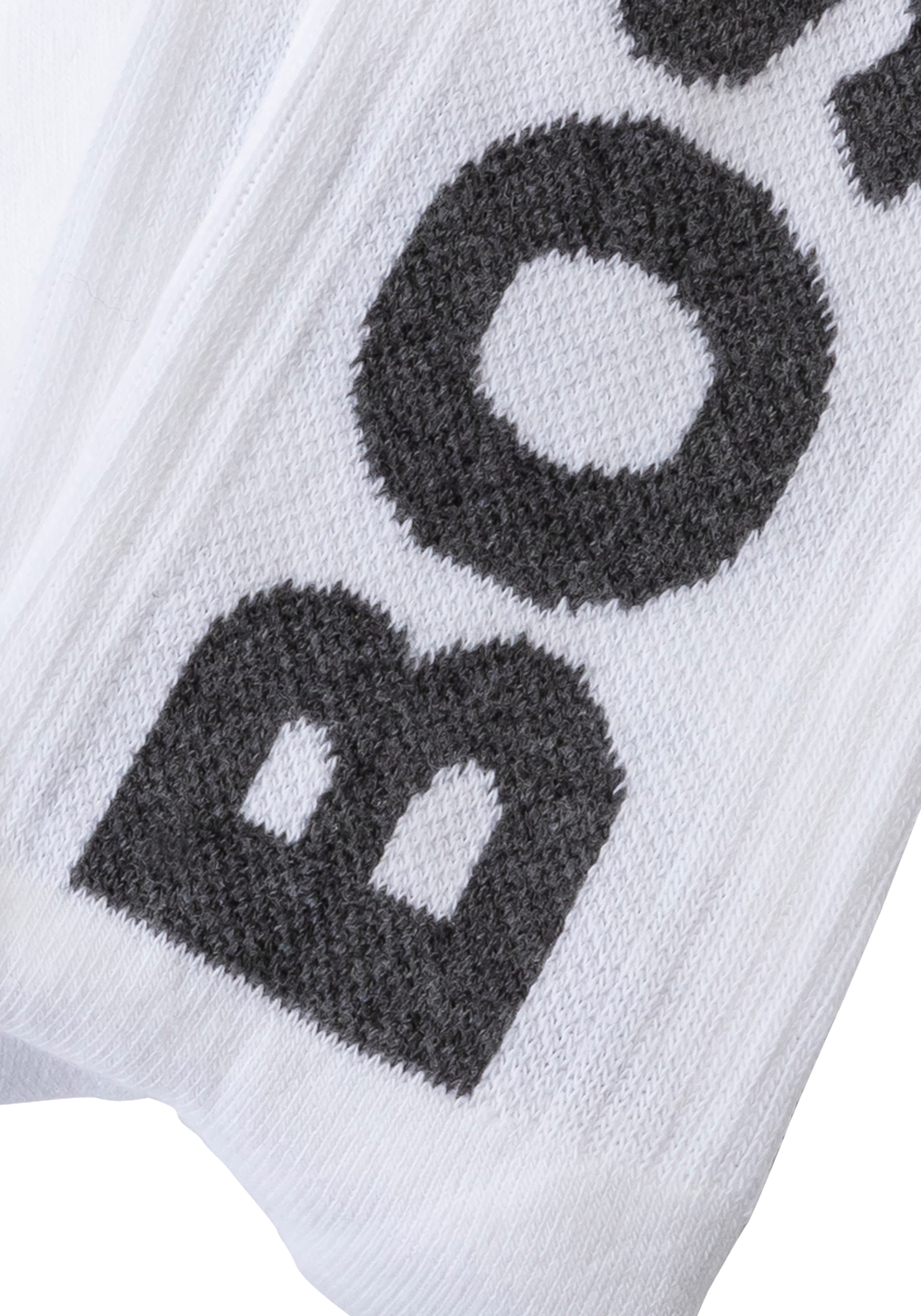 BOSS Socken »3P QS Rib Logo CC«, mit Logo